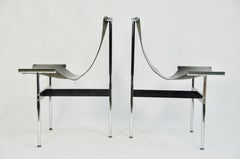 Pair of T-Chairs by William Katavolos Littell and Kelly