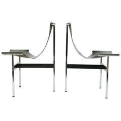 Pair of T-Chairs by William Katavolos Littell and Kelly