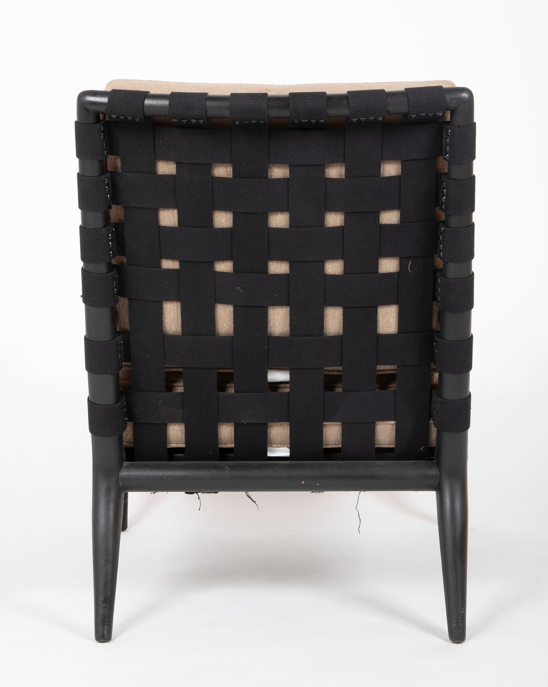 20th Century Pair of T. H. Robsjohn-Gibbings Lounge Chairs, Model 1720 For Sale