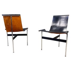 Pair of T Side Chairs by Katavolos, Littell & Kelley for Laverne International