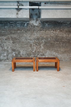 Pair of T18 Coffee Tables by Pierre Chapo
