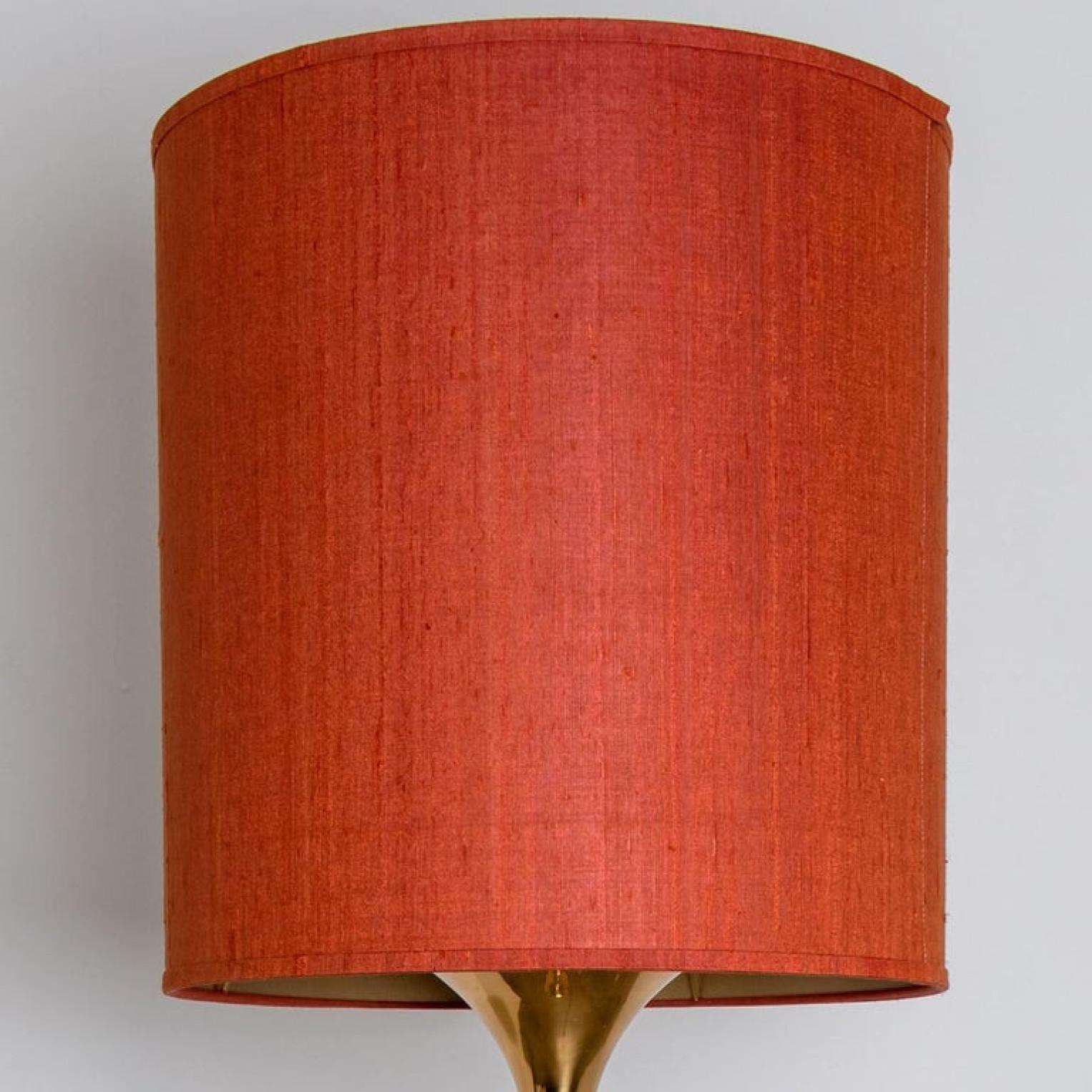 Pair of Table and Floor Lamp Designed by Ingo Maurer, 1968 For Sale 5