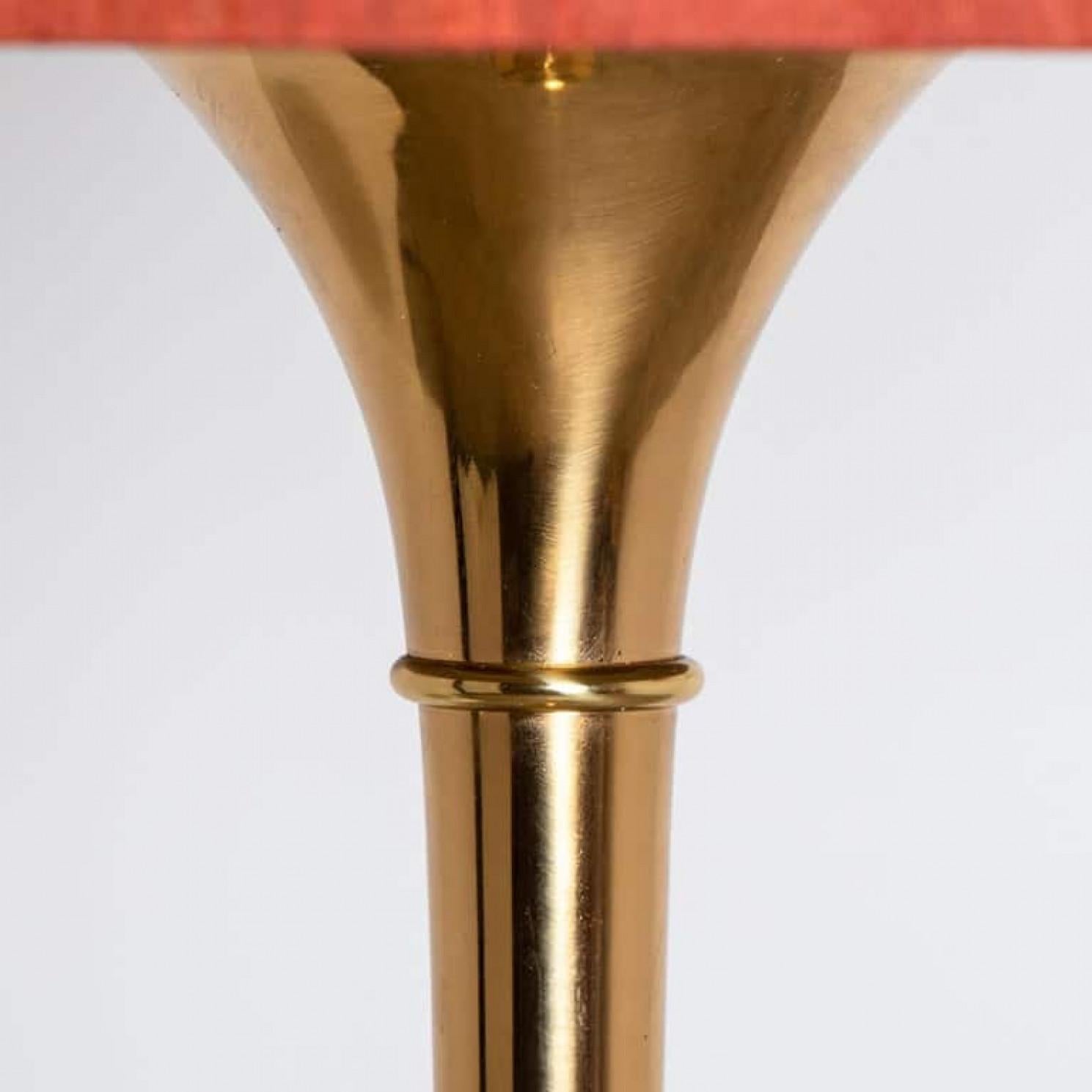Pair of Table and Floor Lamp Designed by Ingo Maurer, 1968 For Sale 1