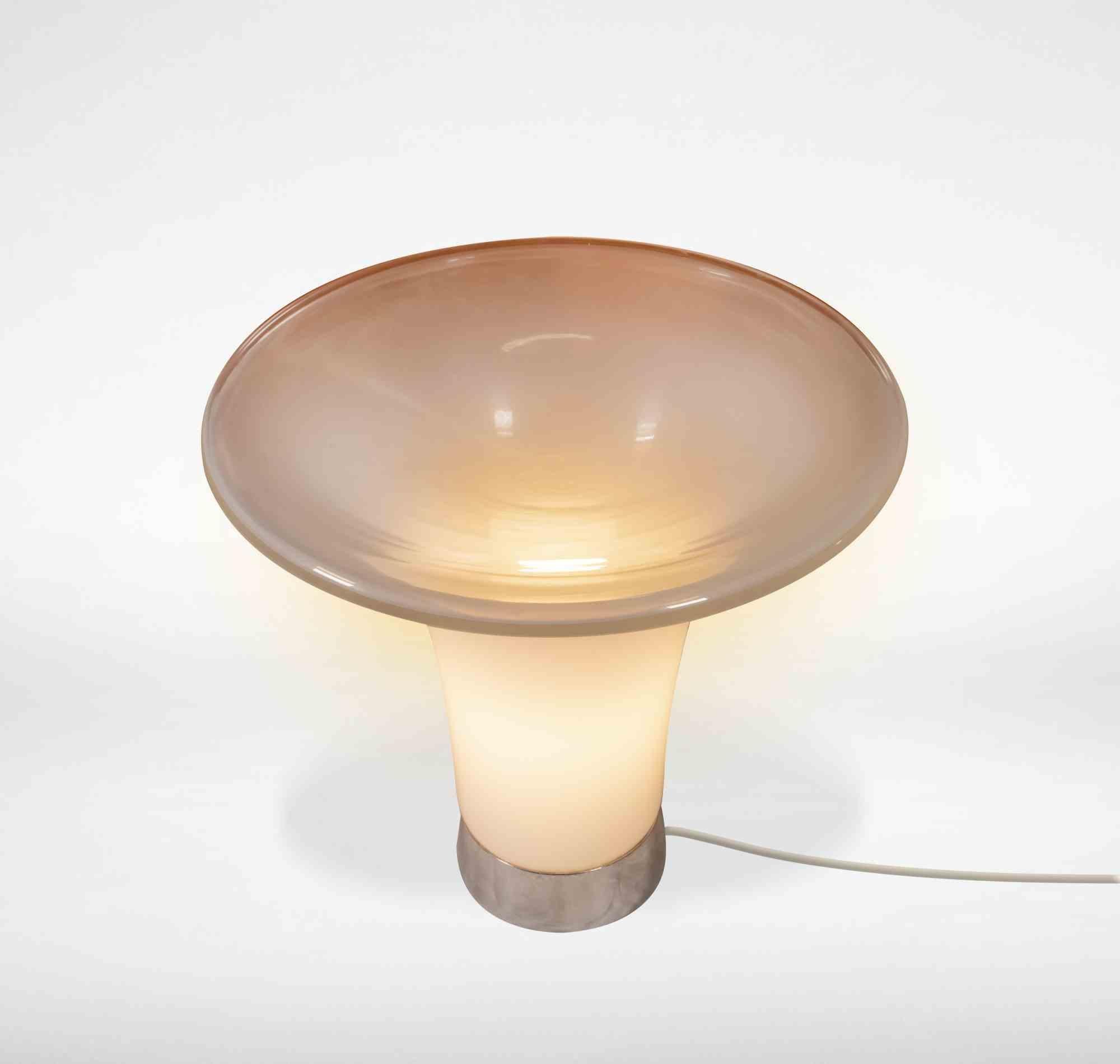 Italian Pair of Table Lamp Attr. Vistosi, 1960s For Sale