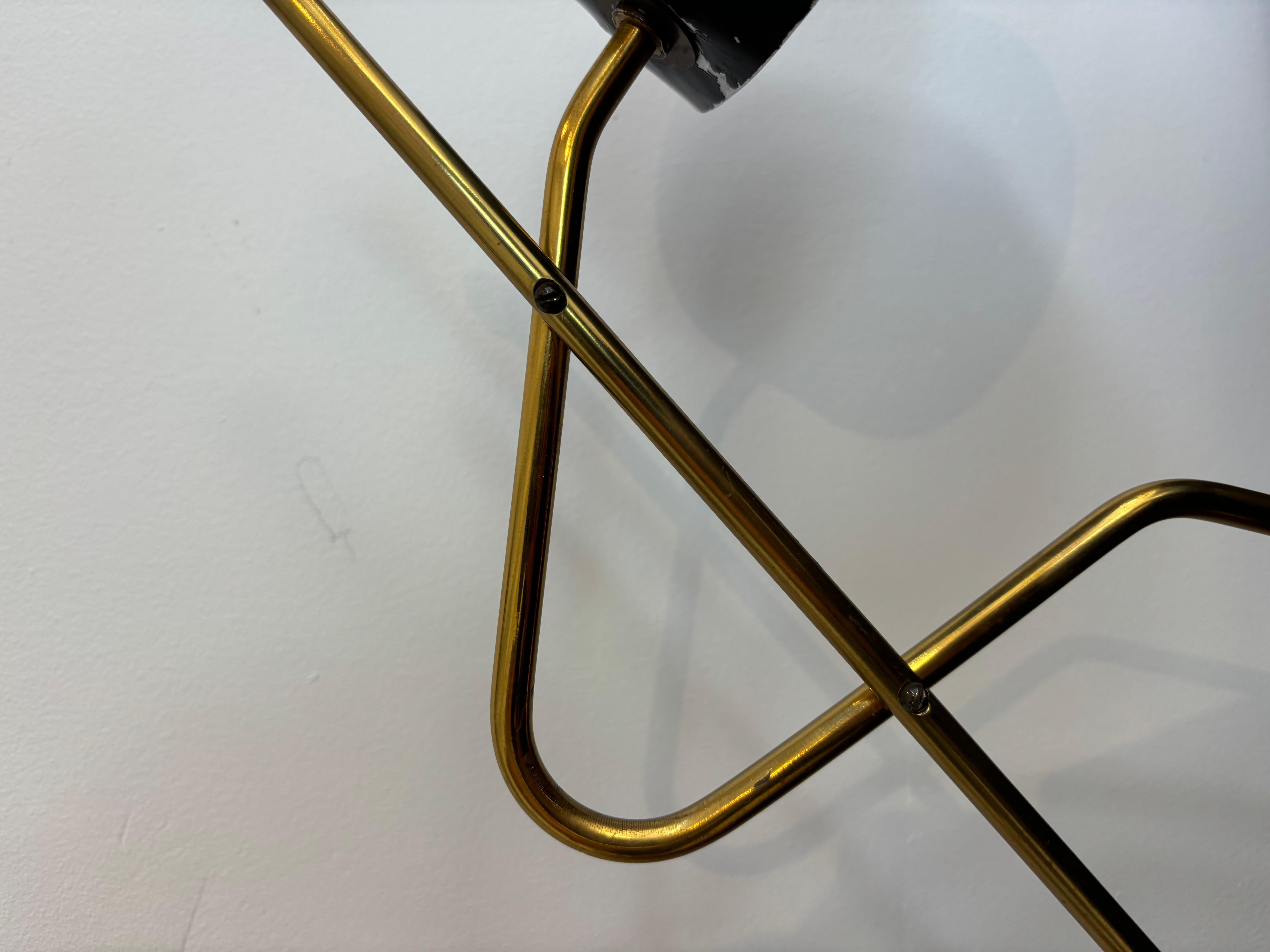 Pair of table lamp attributed to Gilardi and Barzaghi For Sale 5