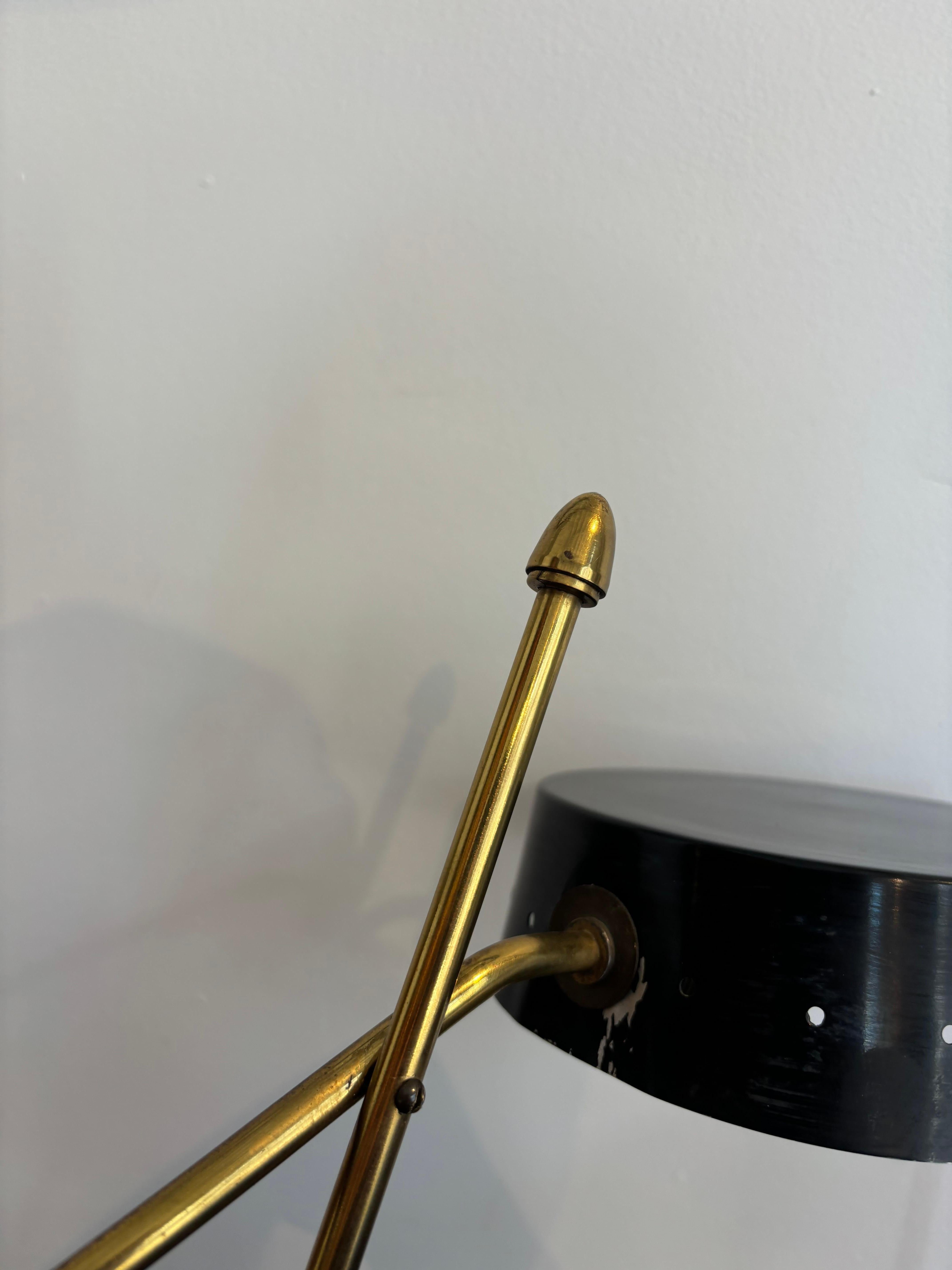 Pair of table lamp attributed to Gilardi and Barzaghi For Sale 8
