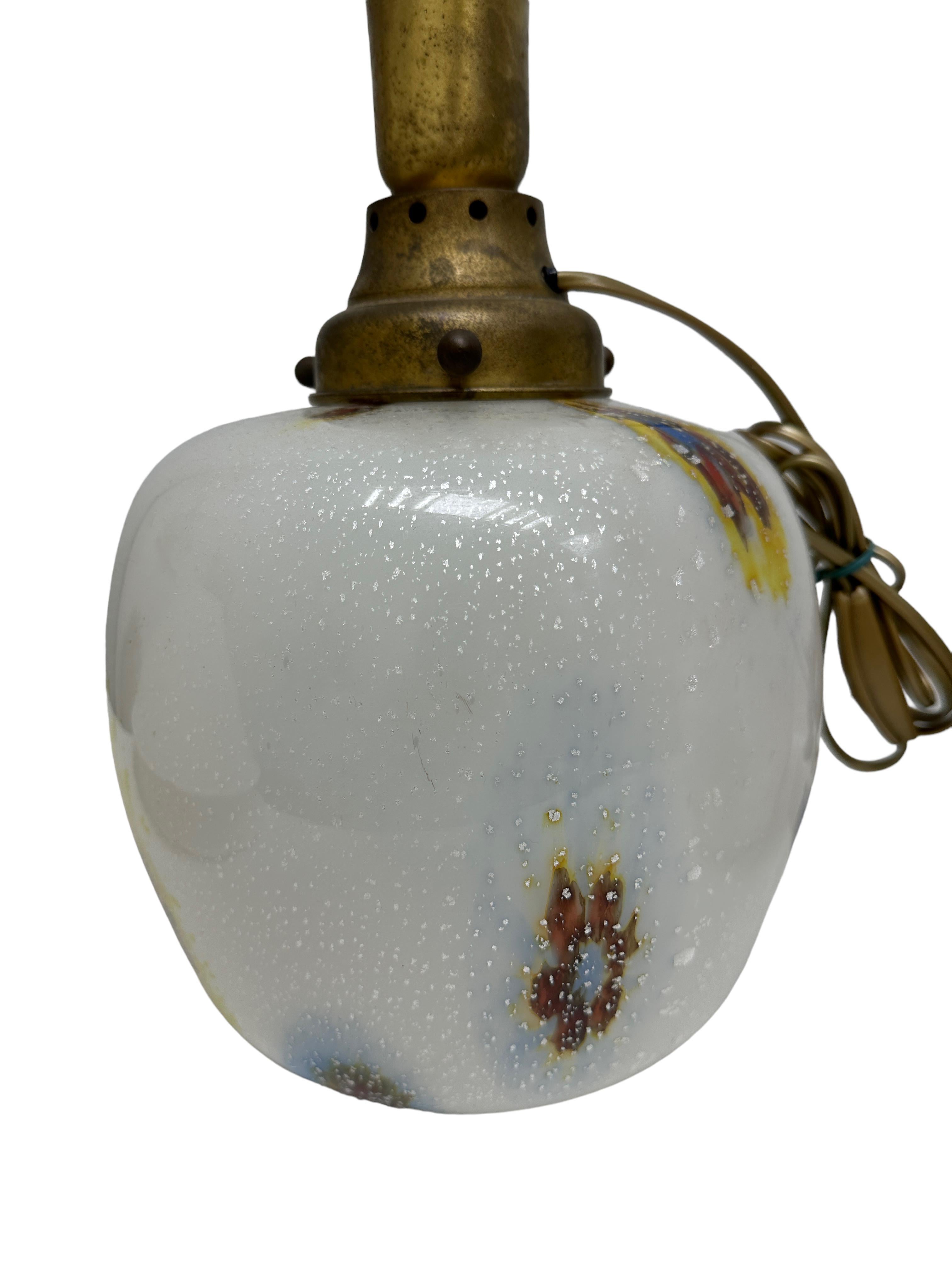 Paar Tischlampen aus Muranoglas von Dino Martens und Aureliano Toso, 1960 im Angebot 3