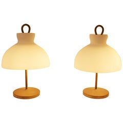 Pair of Table Lamp Model Arenzano LTA3 by Ignazio Gardella for Azucena, Italy