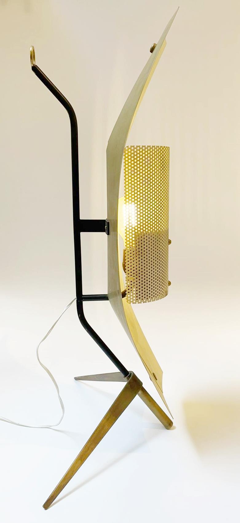 Mid-20th Century Pair of Mid-Century Modern Table Lamp/Sconce by Gastone Colliva, Italy, 1950s