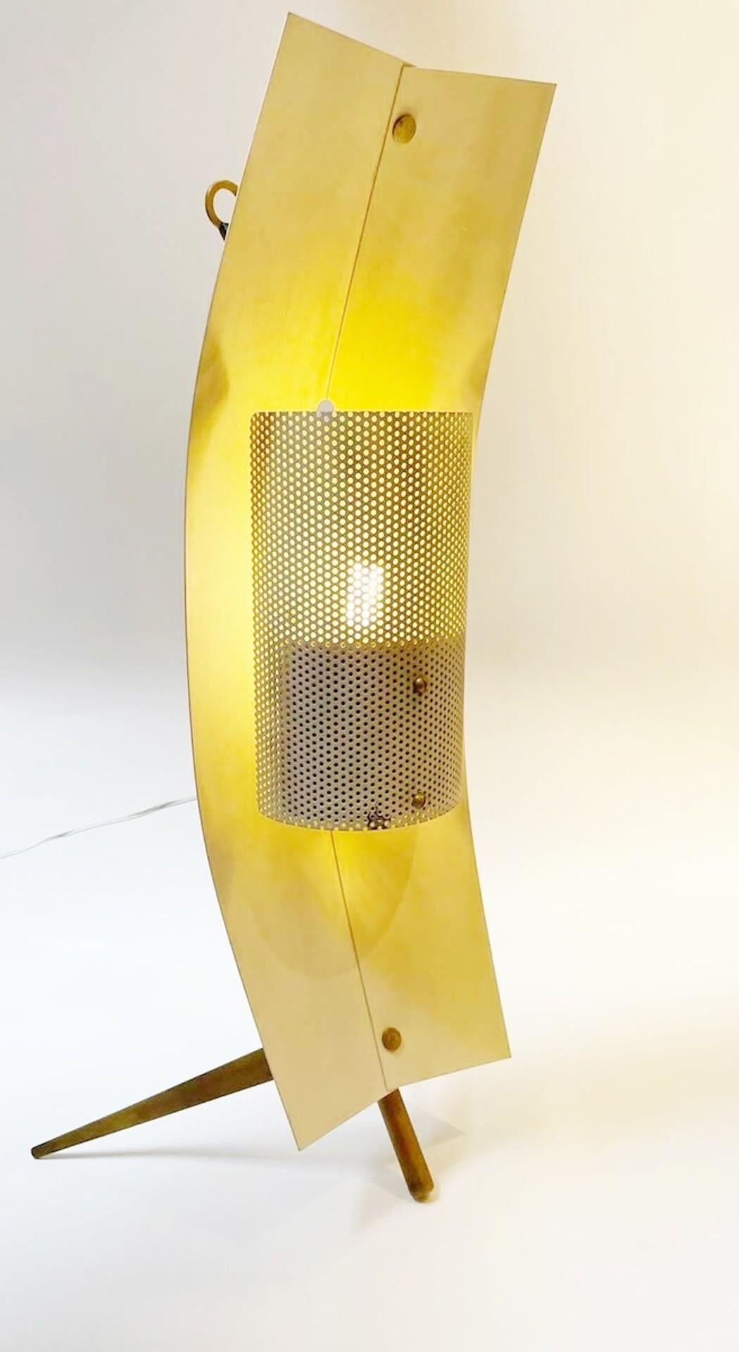 Mid-20th Century Pair of table lamp/sconce by Gastone Colliva - Italy 1950s For Sale