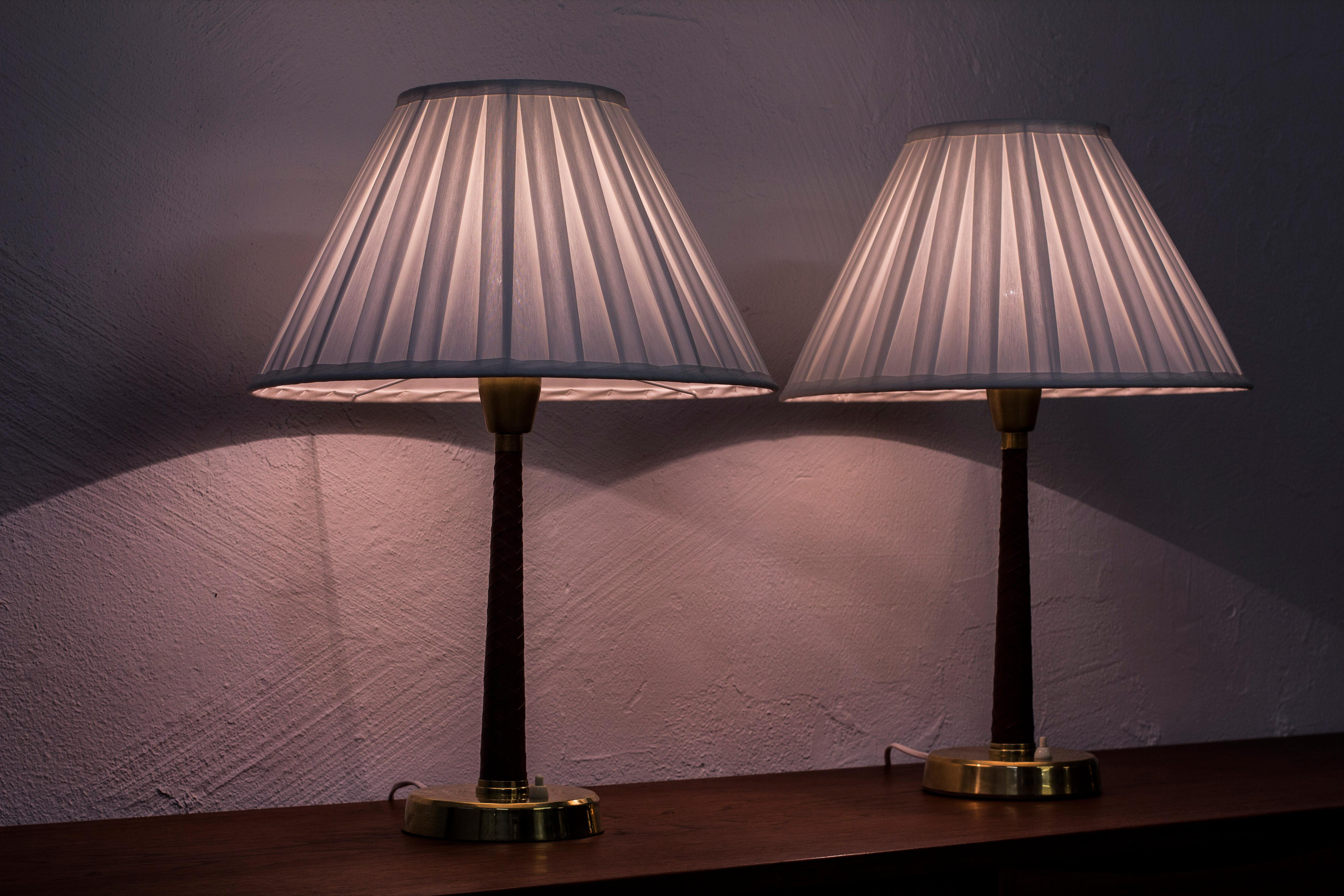 Pair of Table Lamps 
