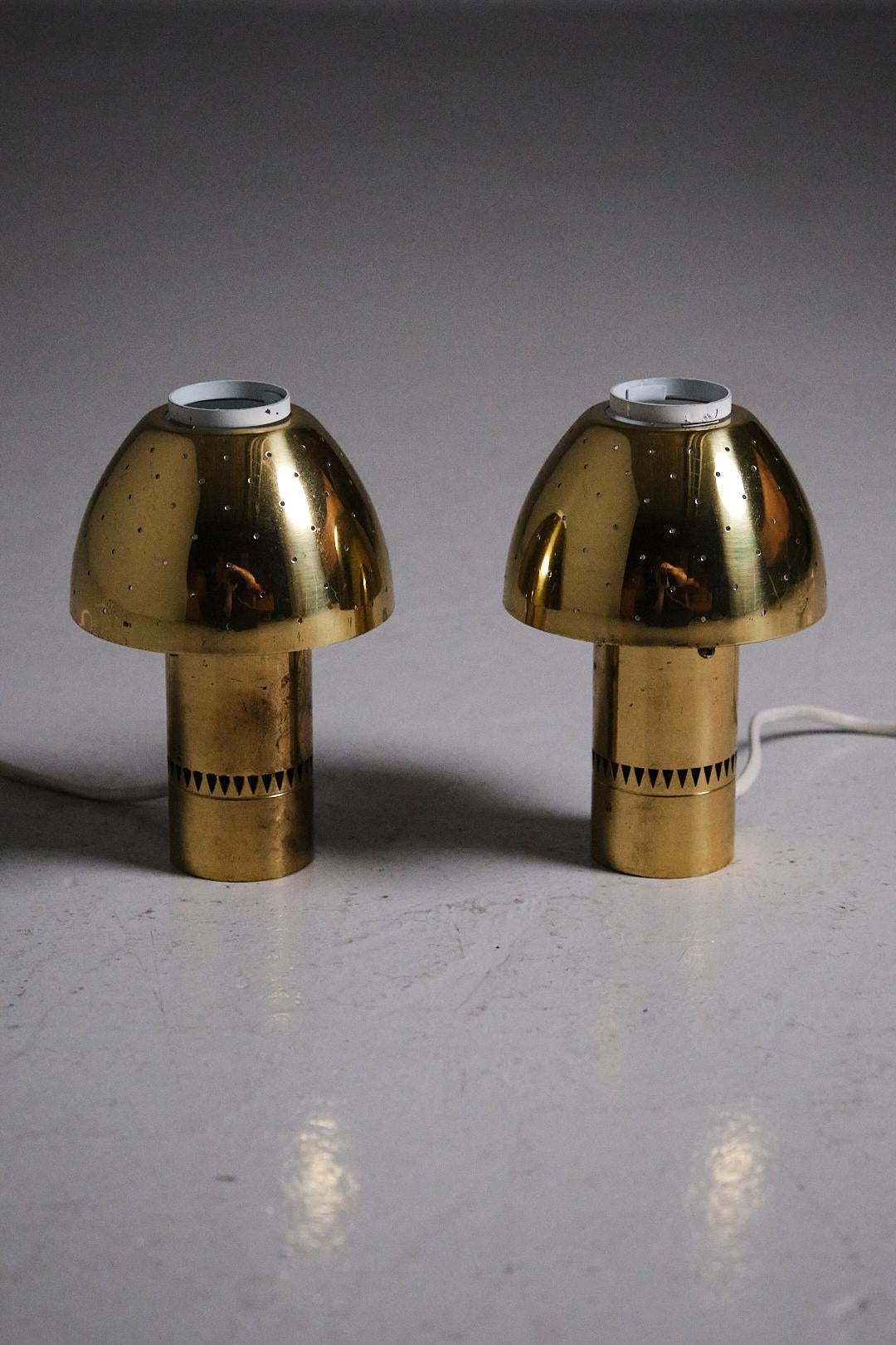 Paire de lampes de table B221 de Hans-Agne Jakobsson, Suède, 1970 Bon état - En vente à Eskilstuna, SE