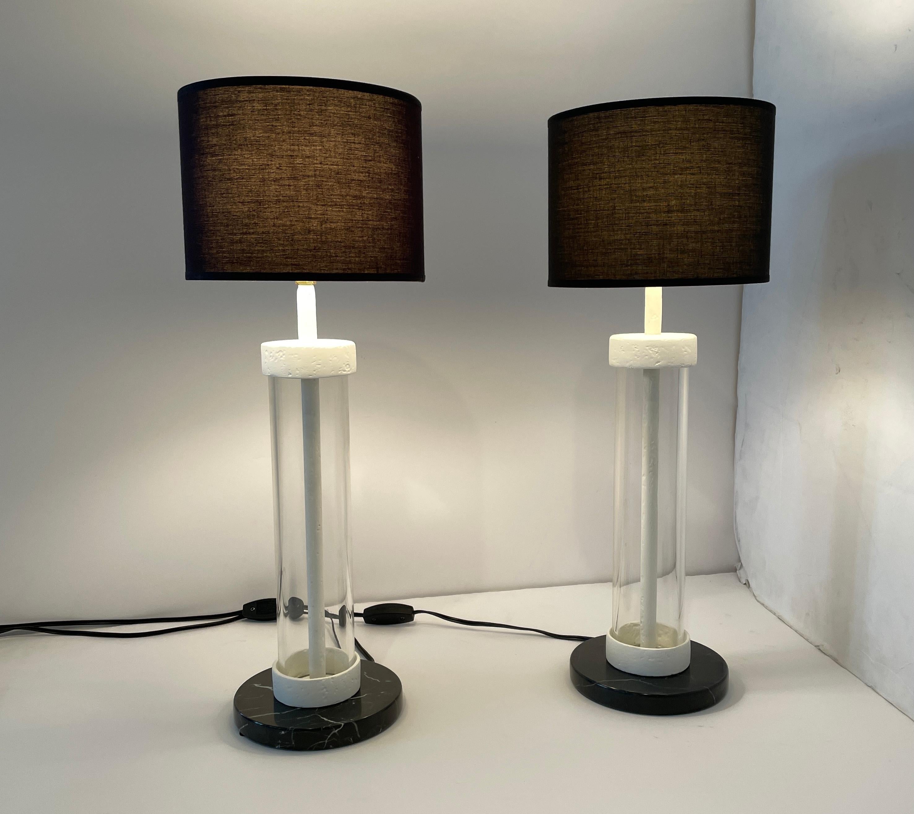 XXIe siècle et contemporain Paire de lampes de table - Bourgeois Boheme Atelier en vente