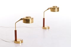 Paar Tischlampen von Bäcklunds Järn & Smide, Schweden, 1960er Jahre