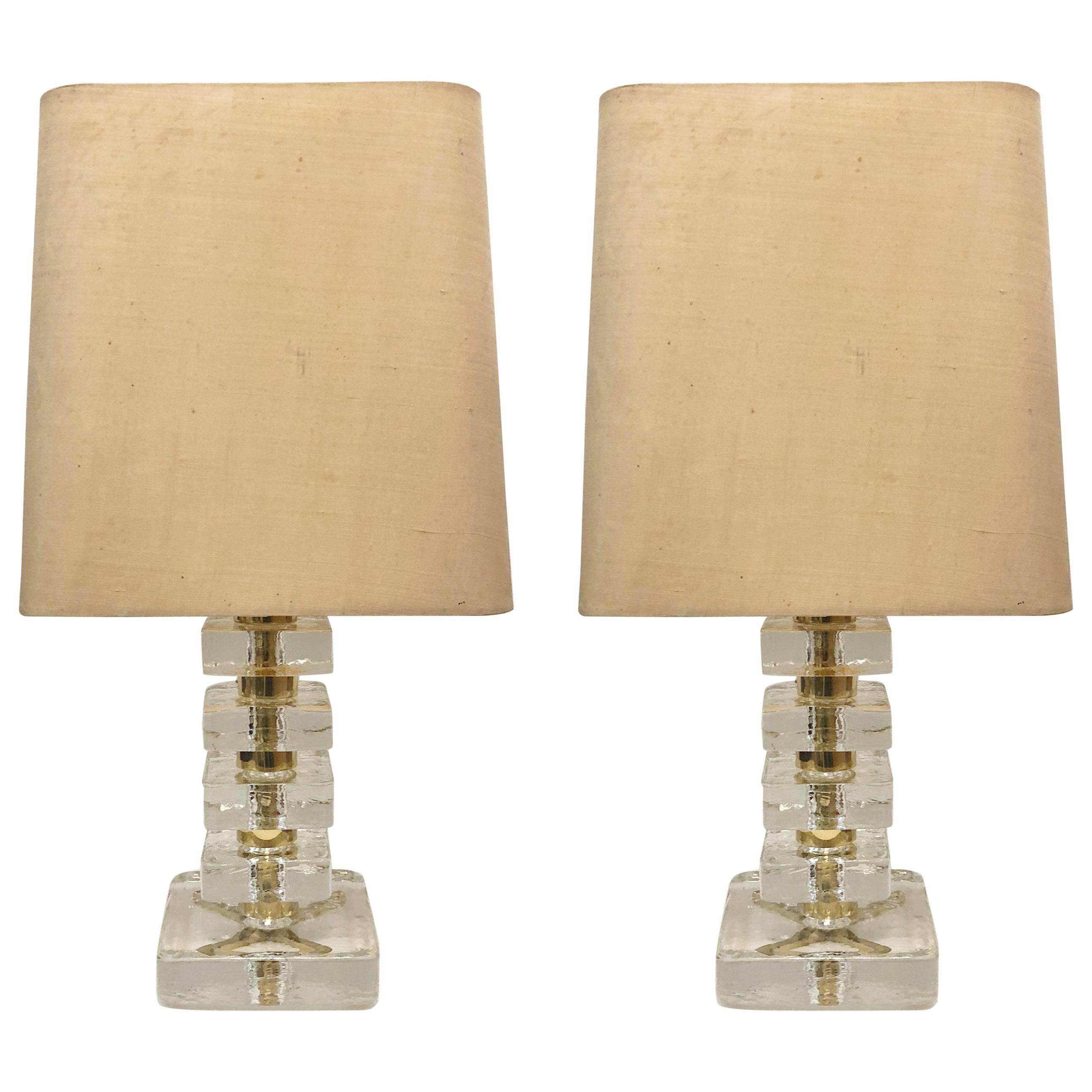 Pair of Table Lamps by Bakalowits & Söhne