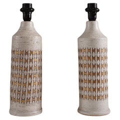 Pair of Table Lamps by Bitossi for Bergboms