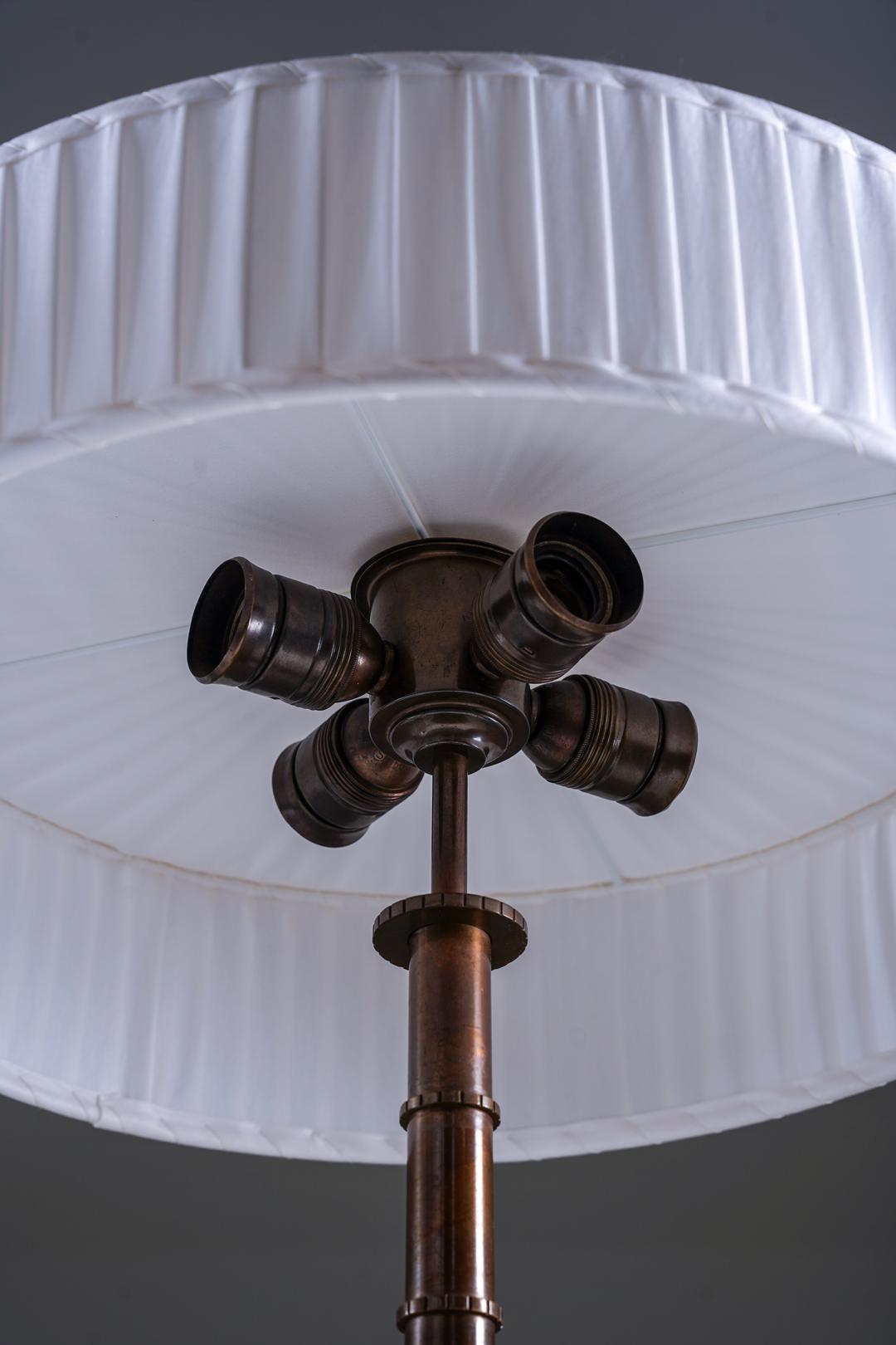 Pareja de lámparas de mesa de Böhlmarks, Suecia, años 30 en Bueno estado para la venta en Karlstad, SE