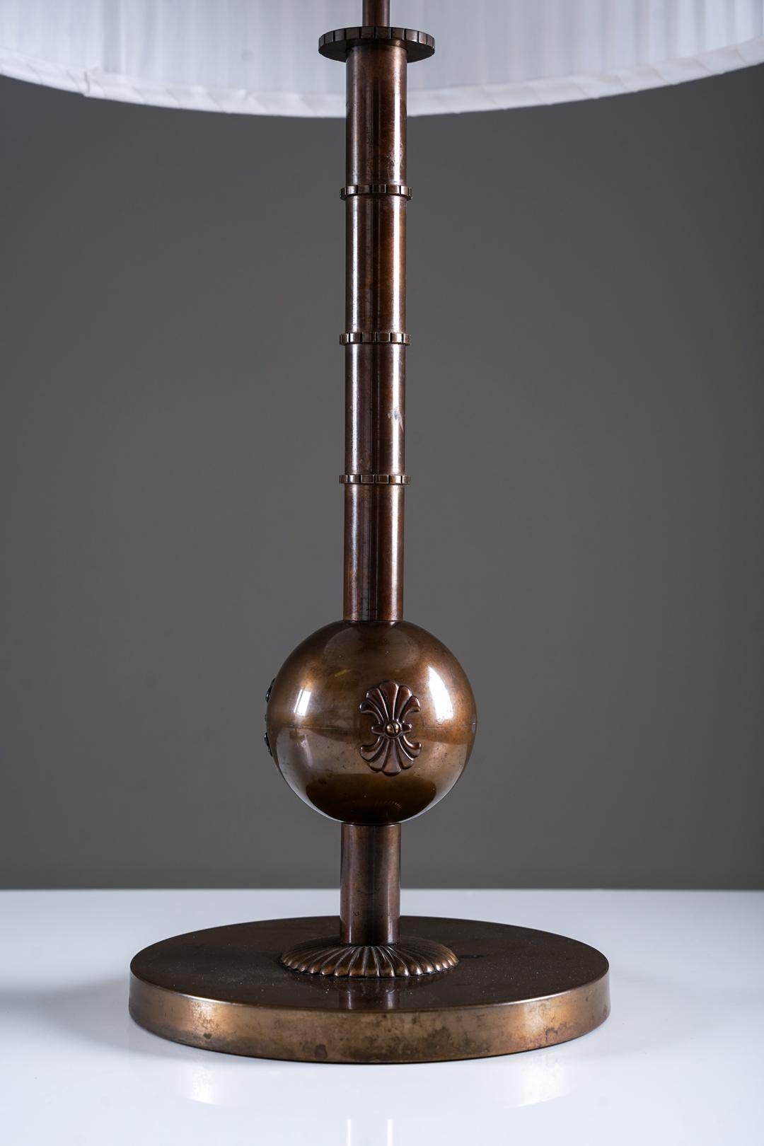 Pareja de lámparas de mesa de Böhlmarks, Suecia, años 30 siglo XX en venta