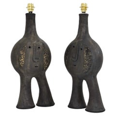 Pair of Table Lamps by Dominique Pouchain