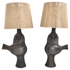 Pair of Table Lamps by Dominique Pouchain