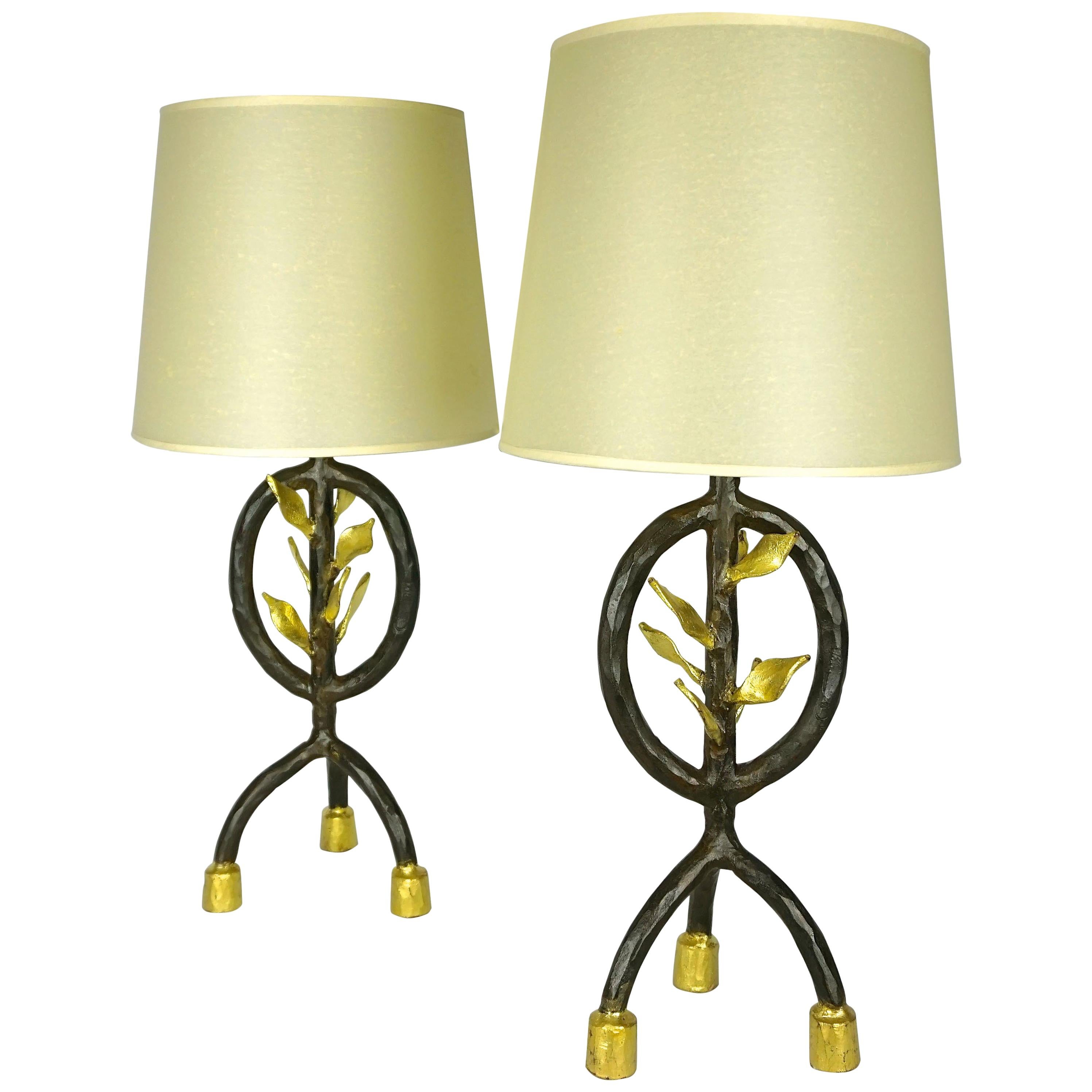 Pair of Table Lamps by Elizabeth Garouste and Mattia Bonetti