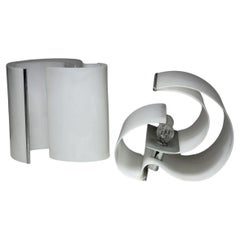 Pair of Table Lamps by Franco Mazzucchelli Tartaglino for Stilnovo, Italy 1969