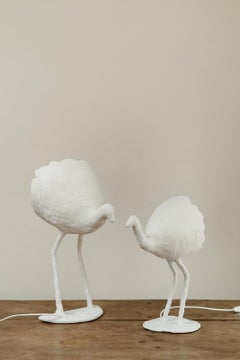 pair of table lamps by french artist José Esteves ...