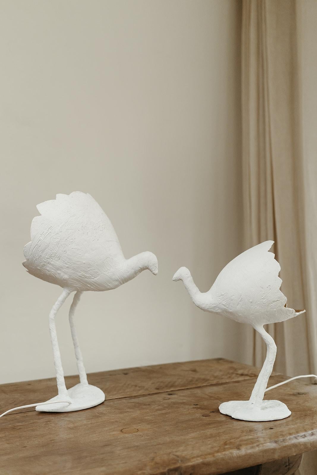 Français Paire de lampes de table de l'artiste français José Esteves ... en vente