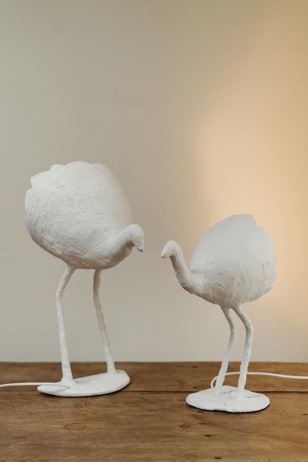 Paire de lampes de table de l'artiste français José Esteves ... Neuf - En vente à Brecht, BE