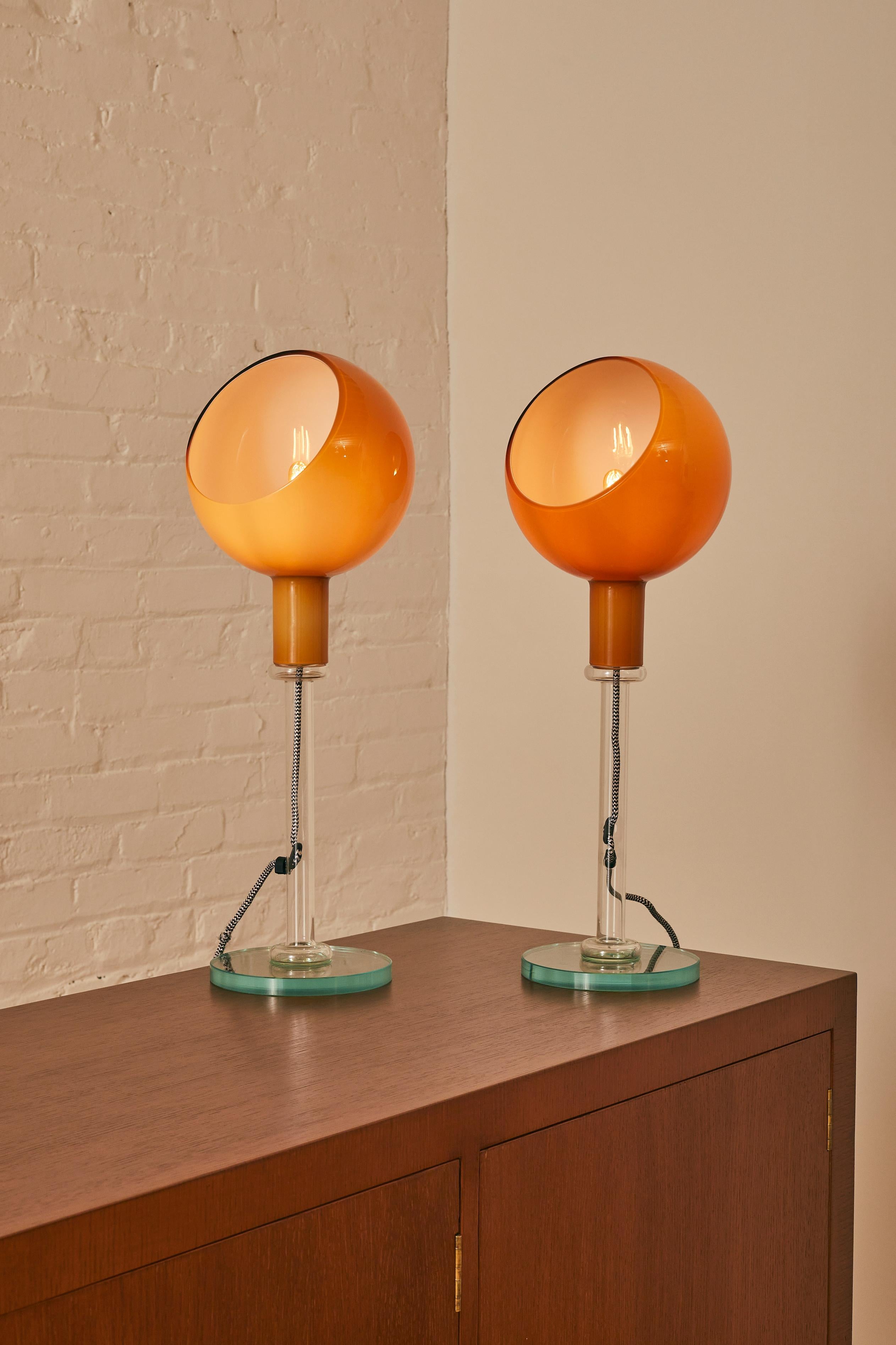 Italian Pair of Table Lamps by Gae Aulenti and Piero Castiglioni, 'Model 2658'