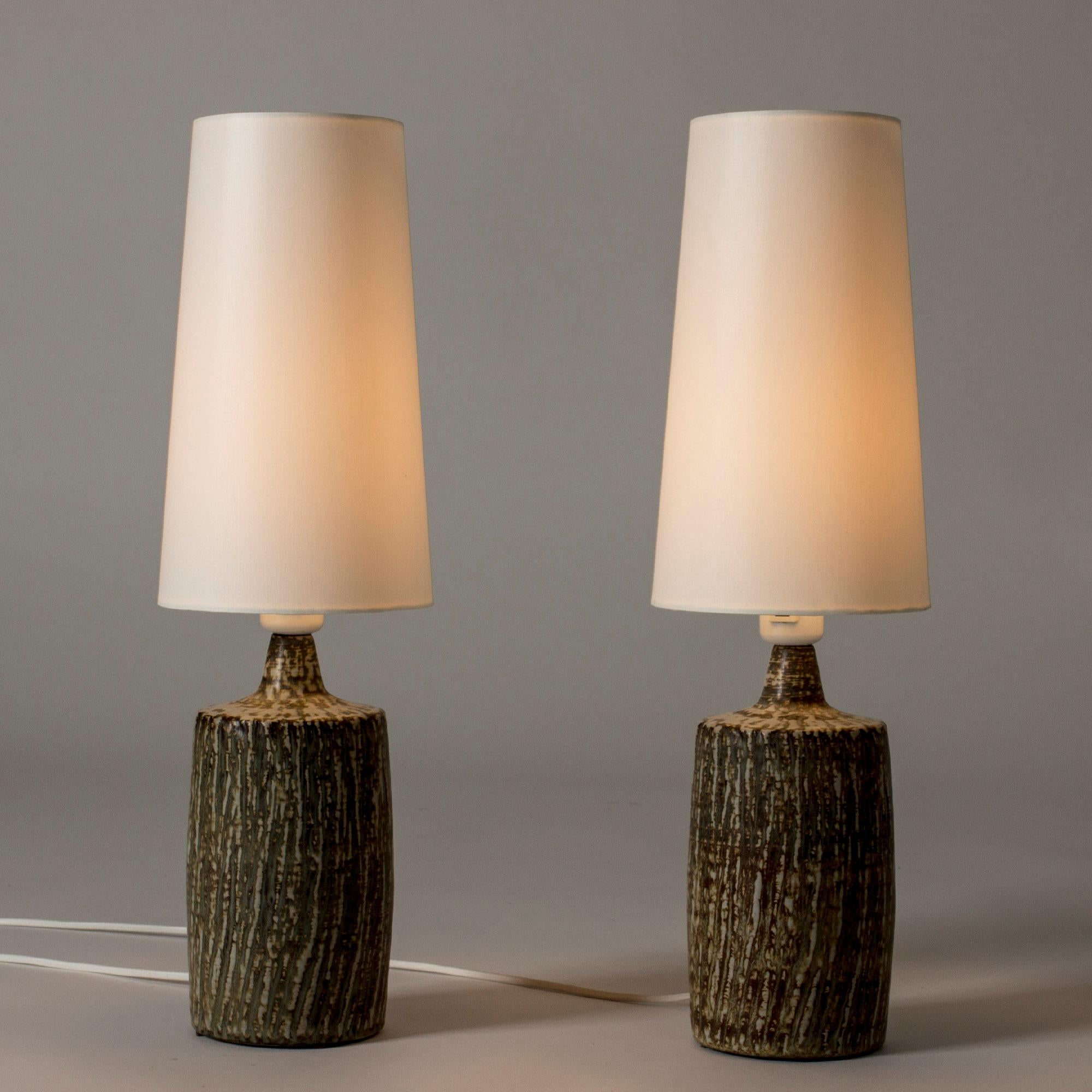 Scandinavian Modern Pair of Table Lamps by Gunnar Nylund, Sweden, 1960s