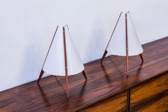 Pair of Table Lamps by Hans Agne Jakobsson and Arne Nilsson, Sweden, 1950s