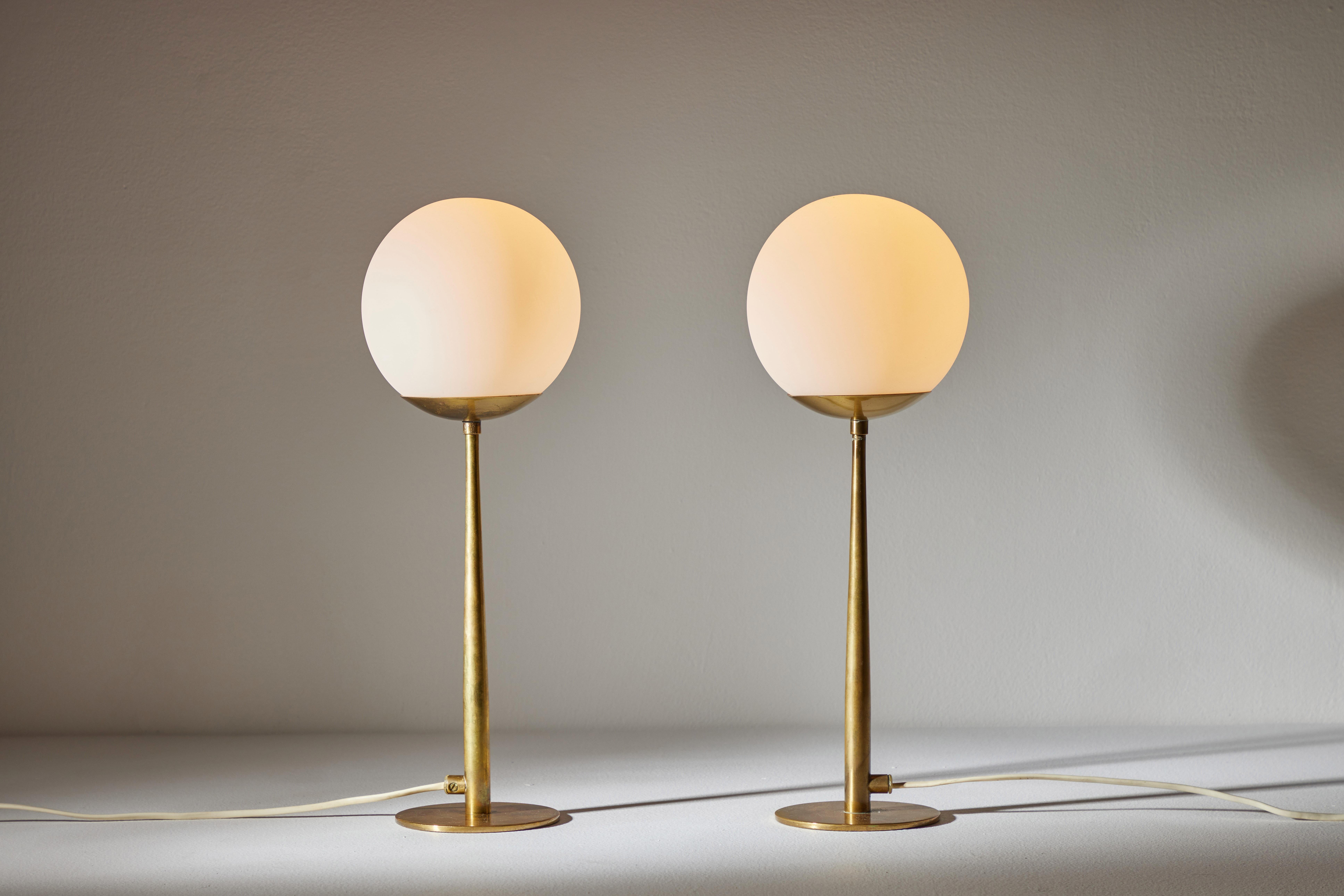 Mid-Century Modern Pair of Table Lamps by Hans-Agne Jakobsson