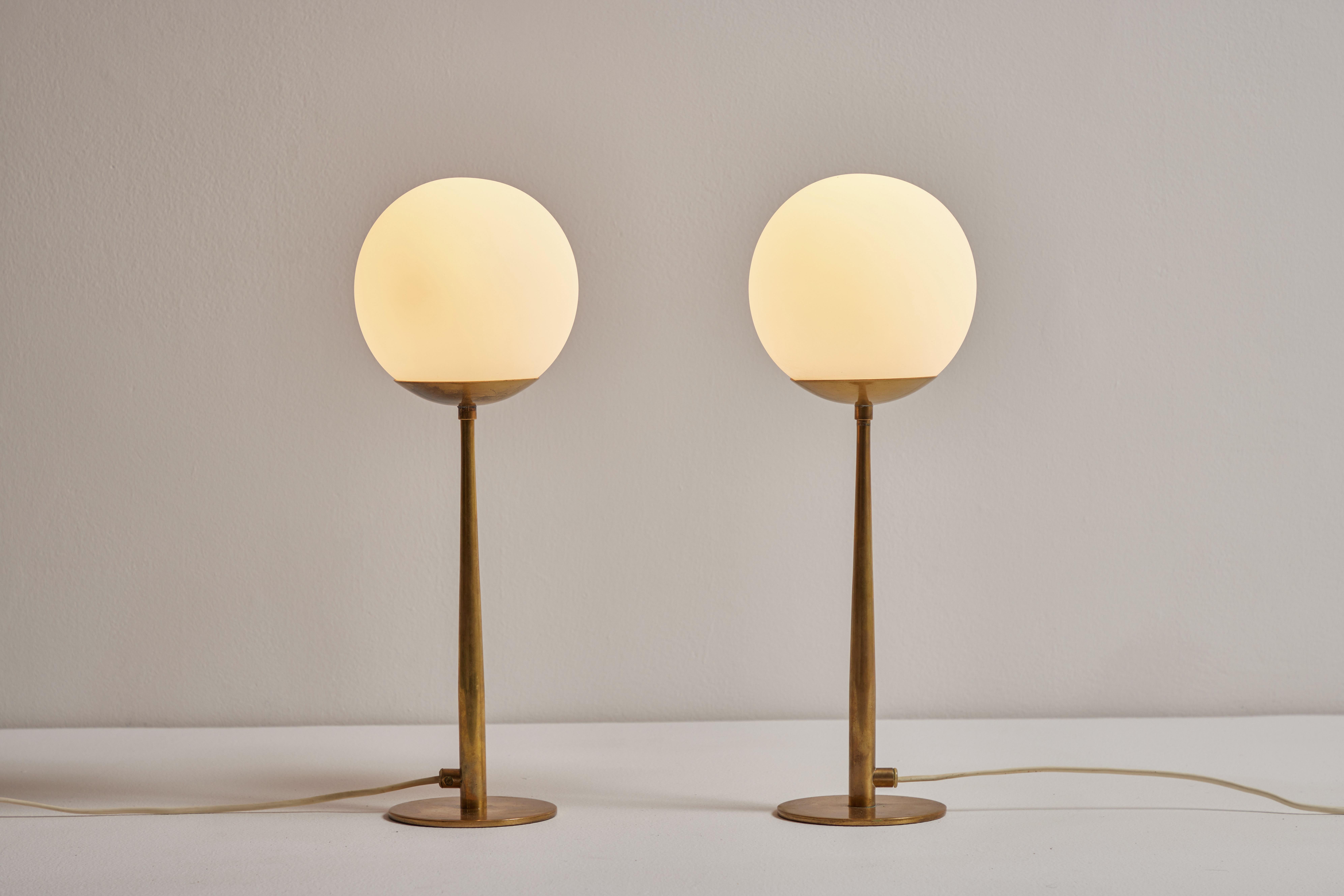 Swedish Pair of Table Lamps by Hans-Agne Jakobsson