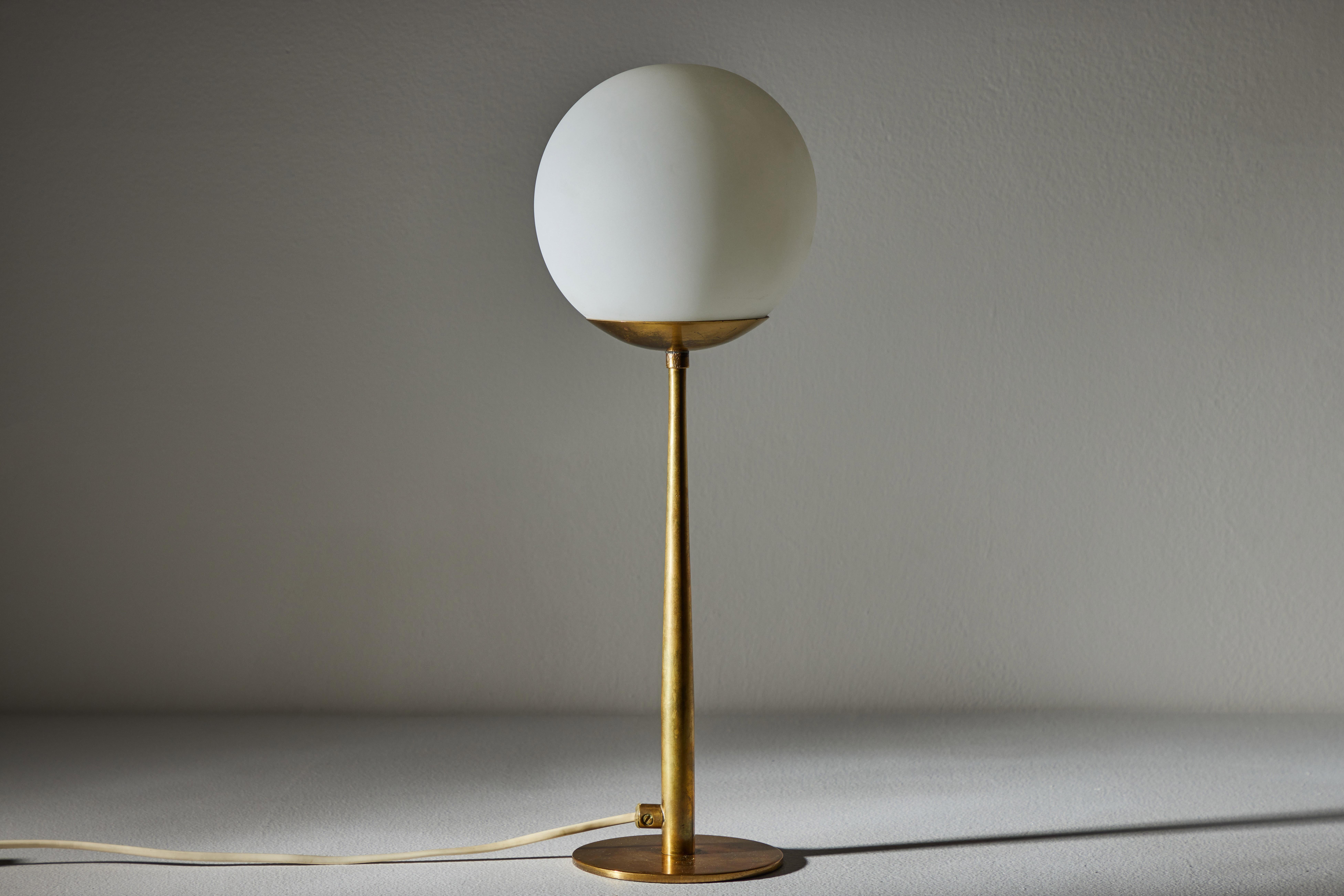 Brass Pair of Table Lamps by Hans-Agne Jakobsson