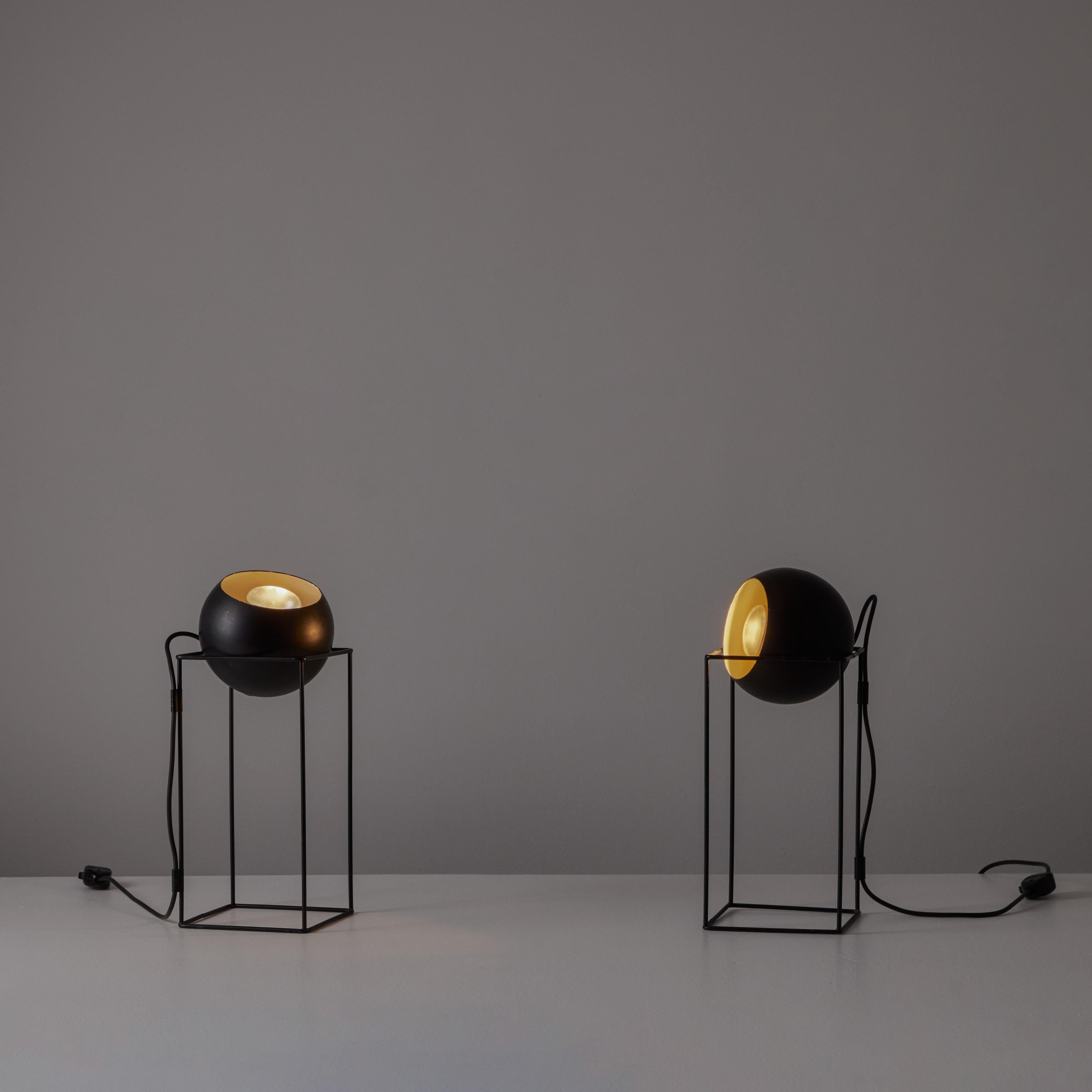 Pair of Table Lamps by Harry Gitlin for Raymor For Sale 6