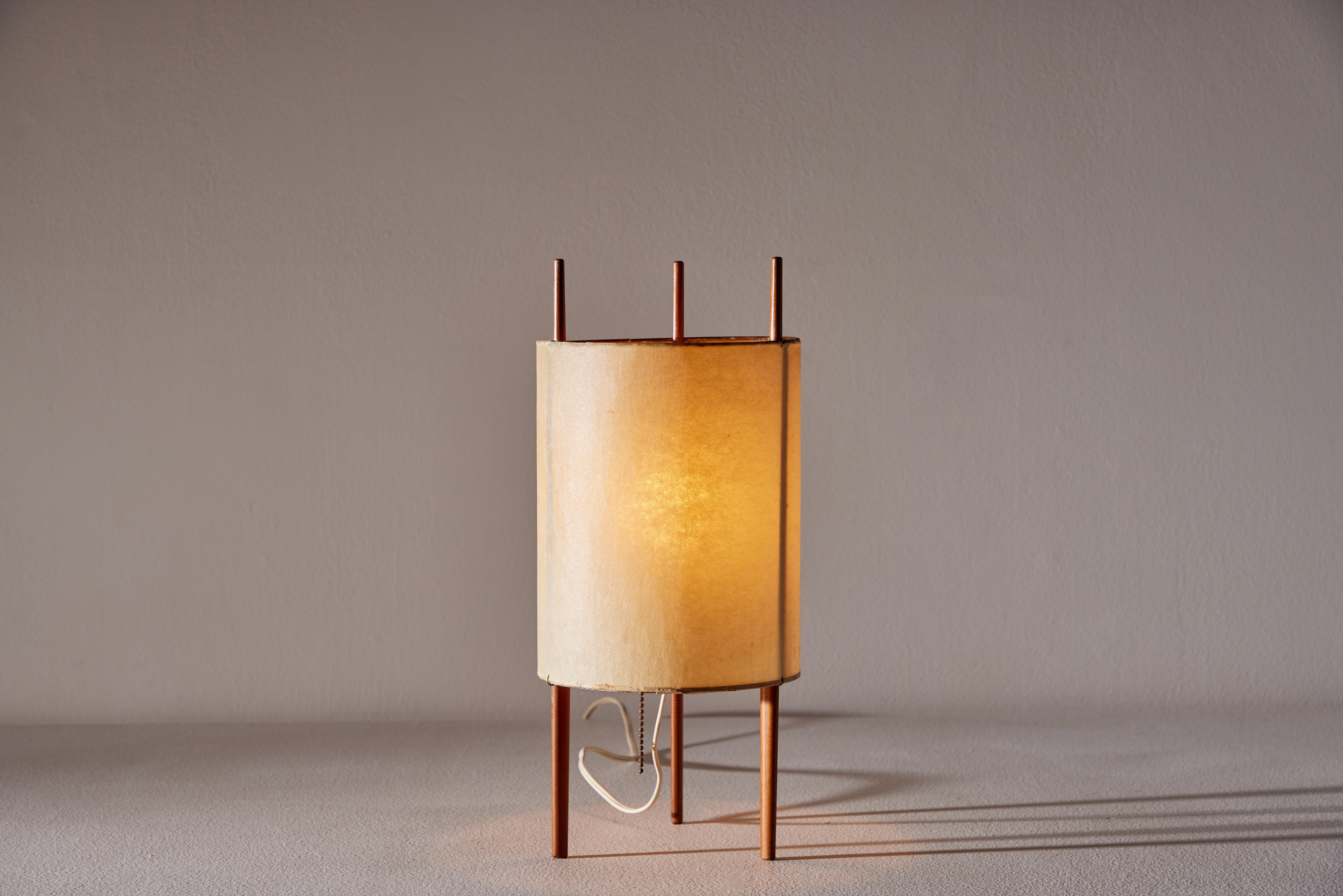 Pair of Table Lamps by Isamu Noguchi for Knoll In Good Condition In Los Angeles, CA