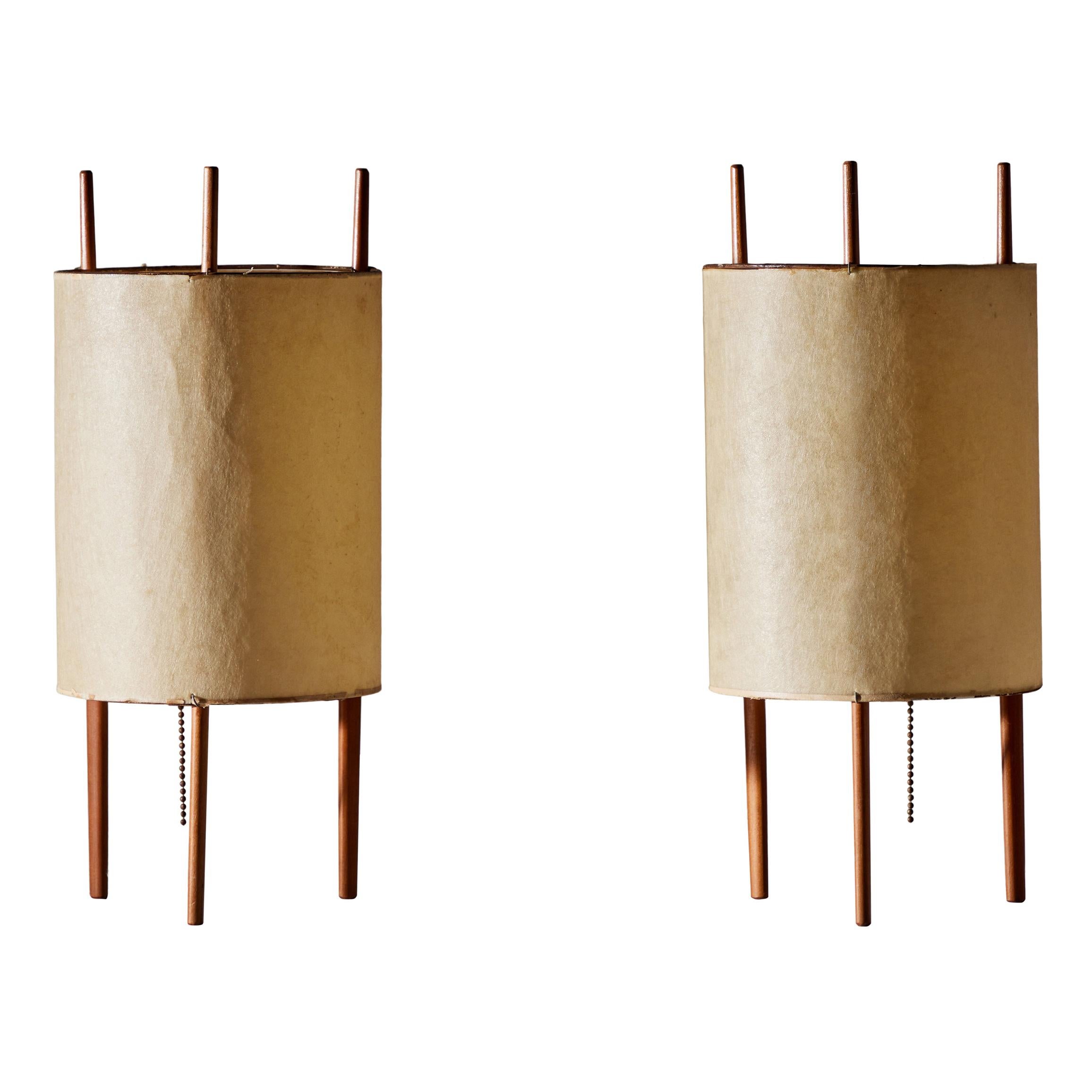Pair of Table Lamps by Isamu Noguchi for Knoll