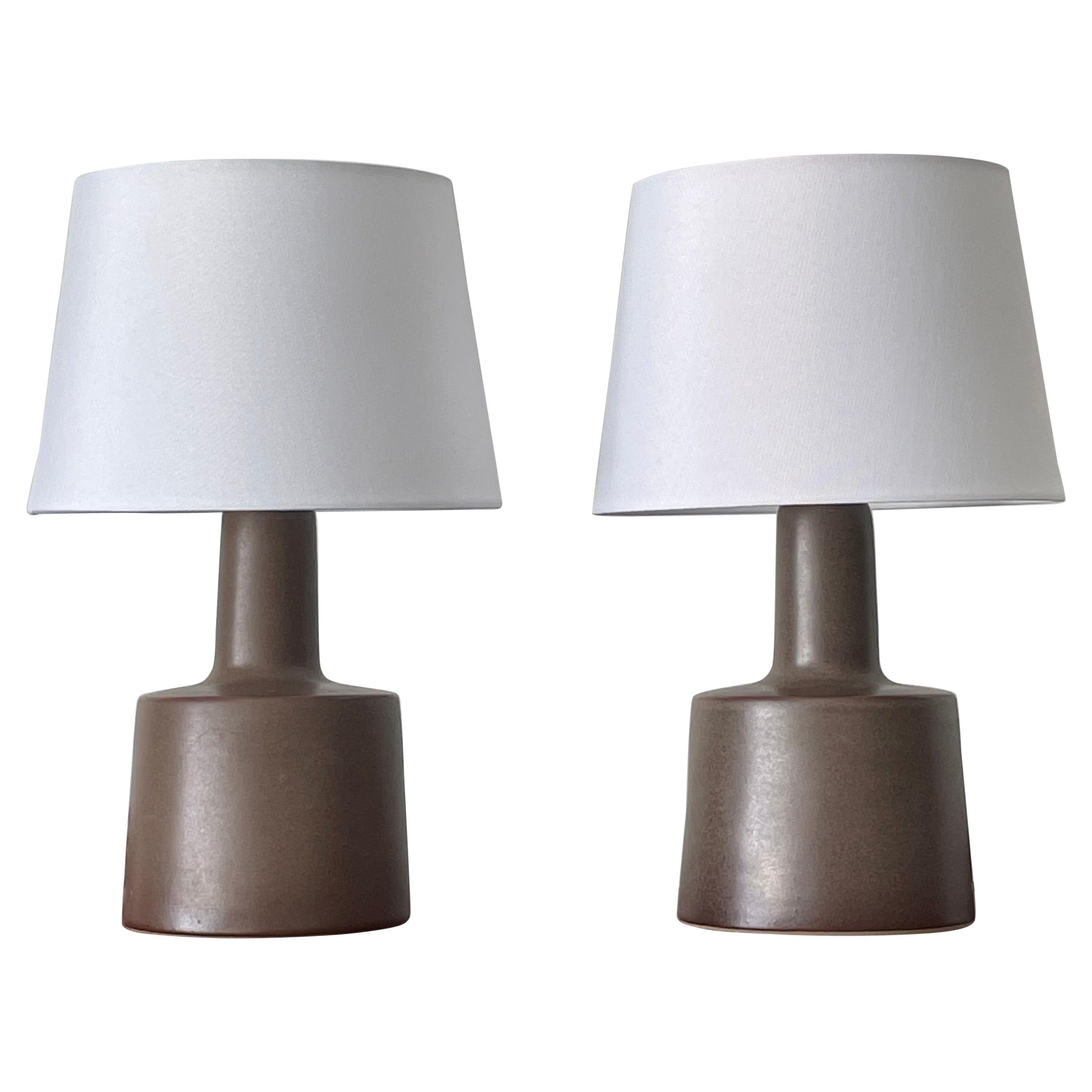 Pair of Table Lamps by Jane and Gordon Martz, Ceramic