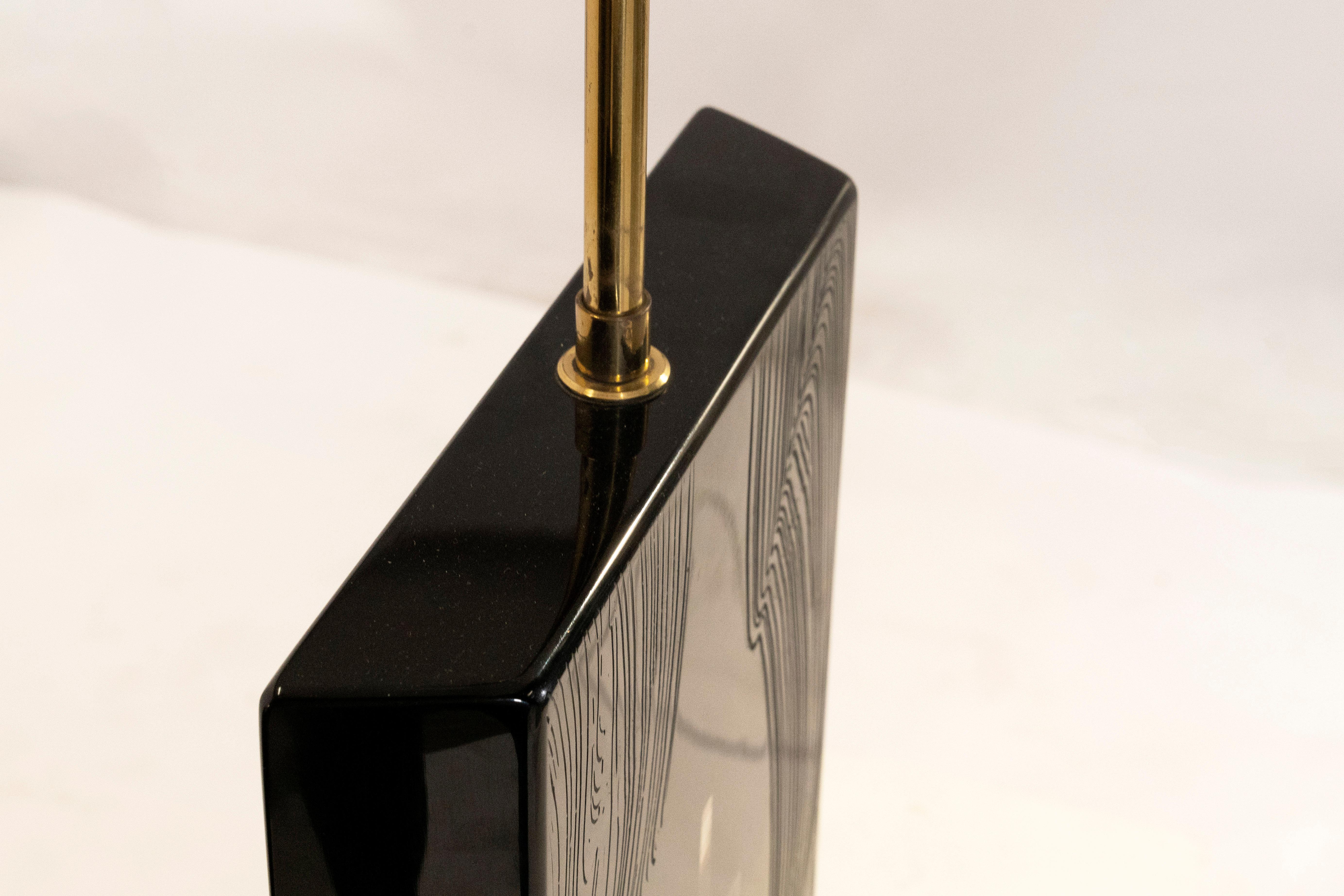 Paire de lampes de table de Jean Claude Dresse. en vente 3