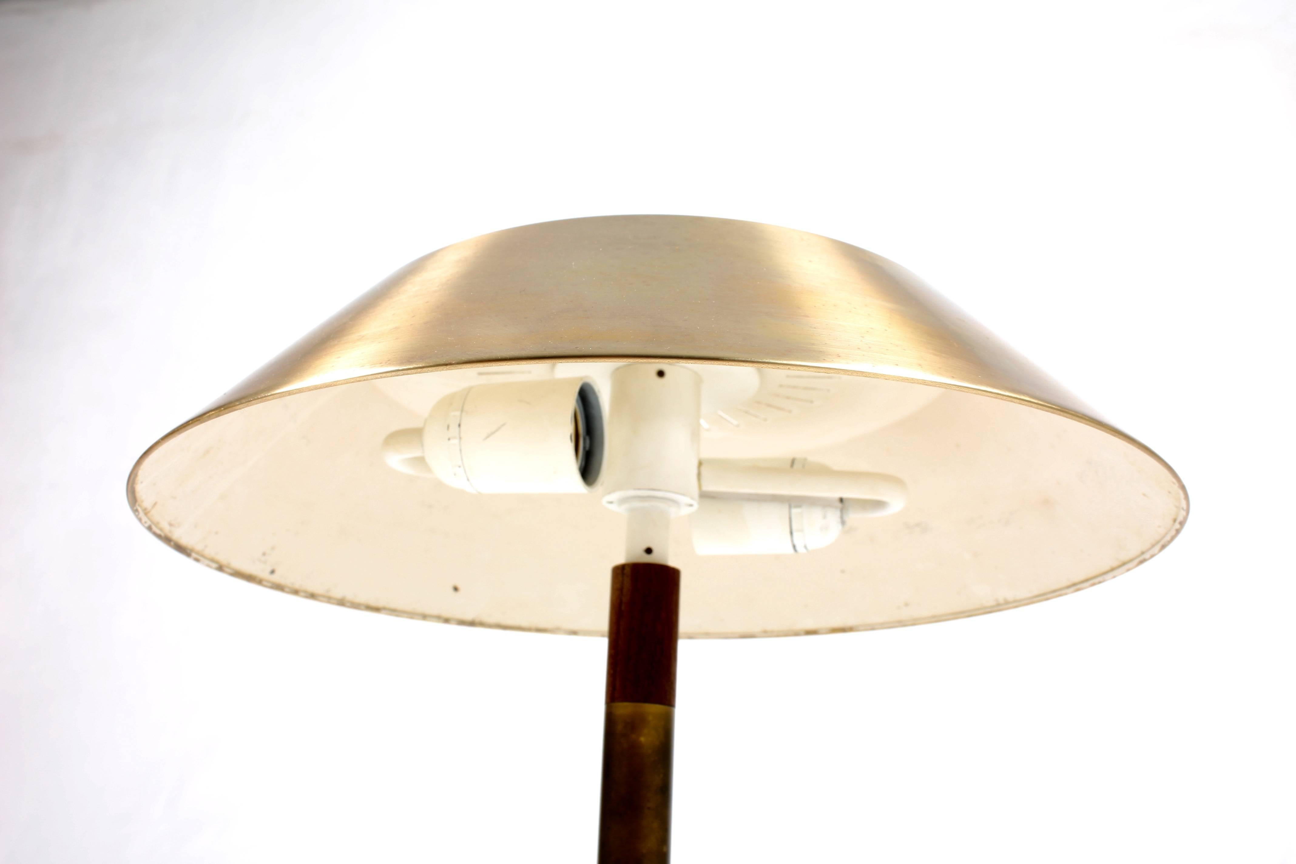 Scandinavian Modern Pair of Table Lamps by Jo Hammerborg