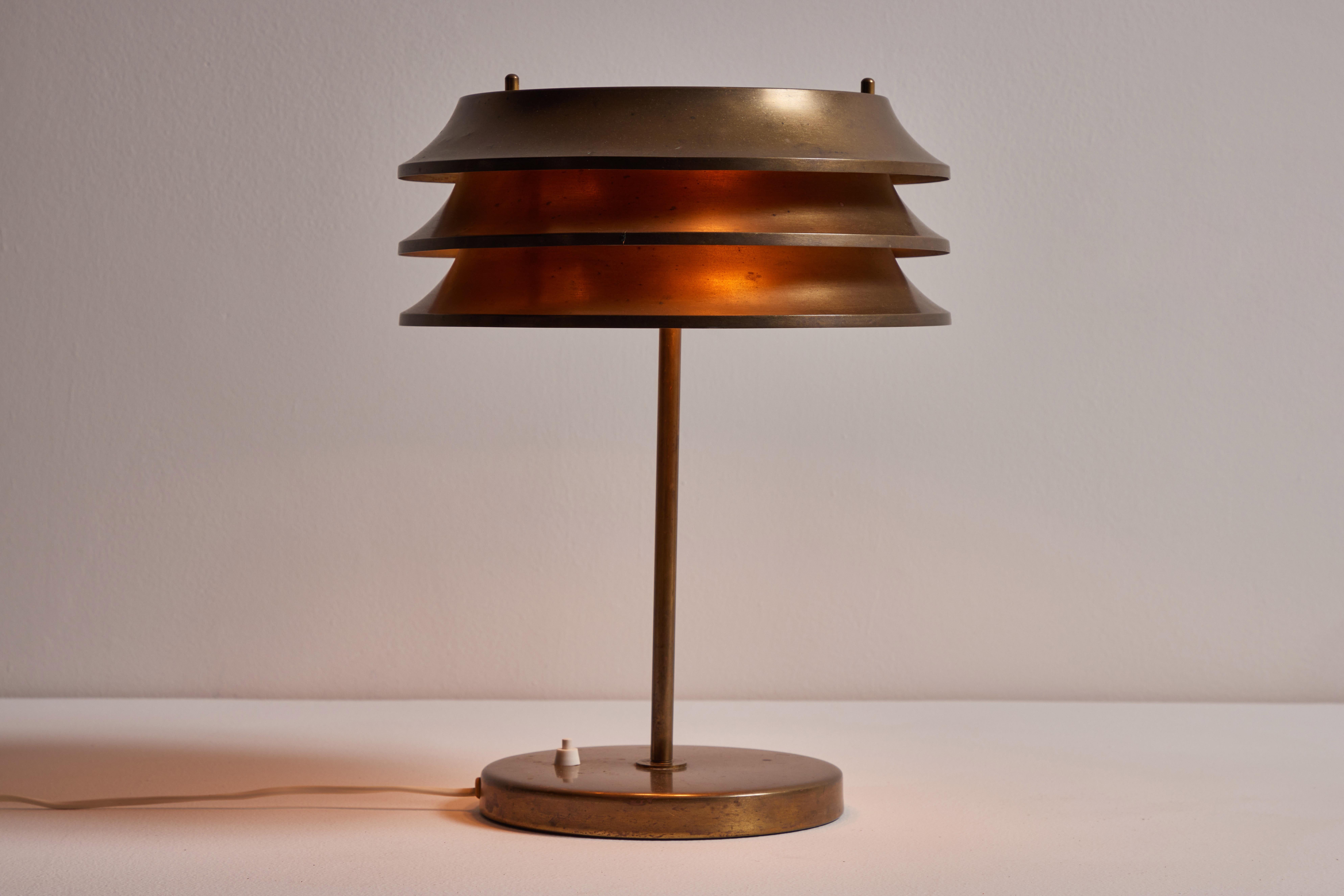Pair of Table Lamps by Kai Ruokonen for Lynx Edition In Good Condition In Los Angeles, CA