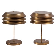 Paire de lampes de table par Kai Ruokonen pour Lynx Edition