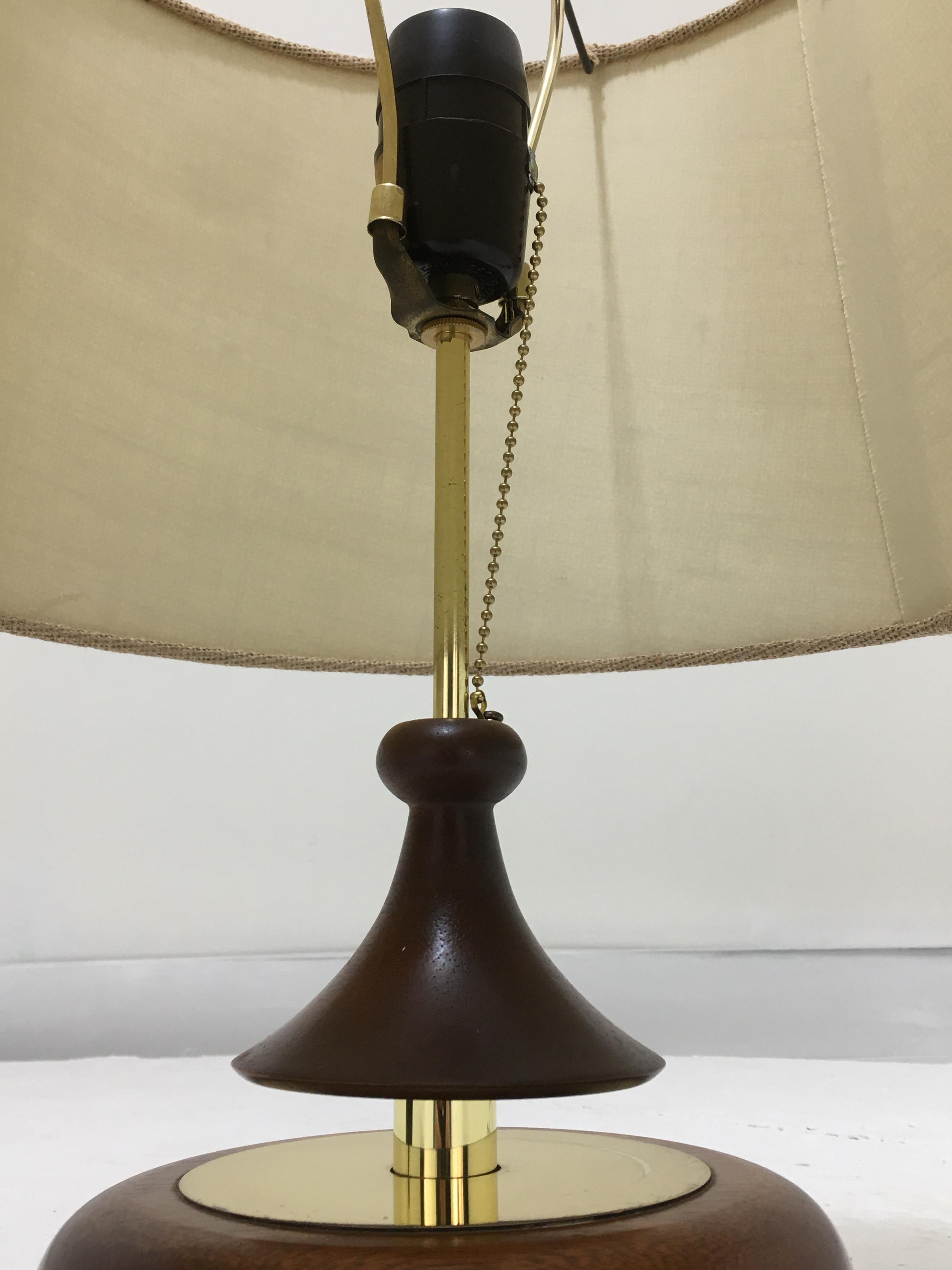 Scandinavian Modern Pair of Table Lamps by Modeline of California