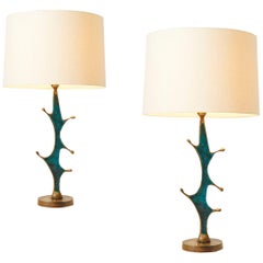Pair of Table Lamps by Pepe Mendoza
