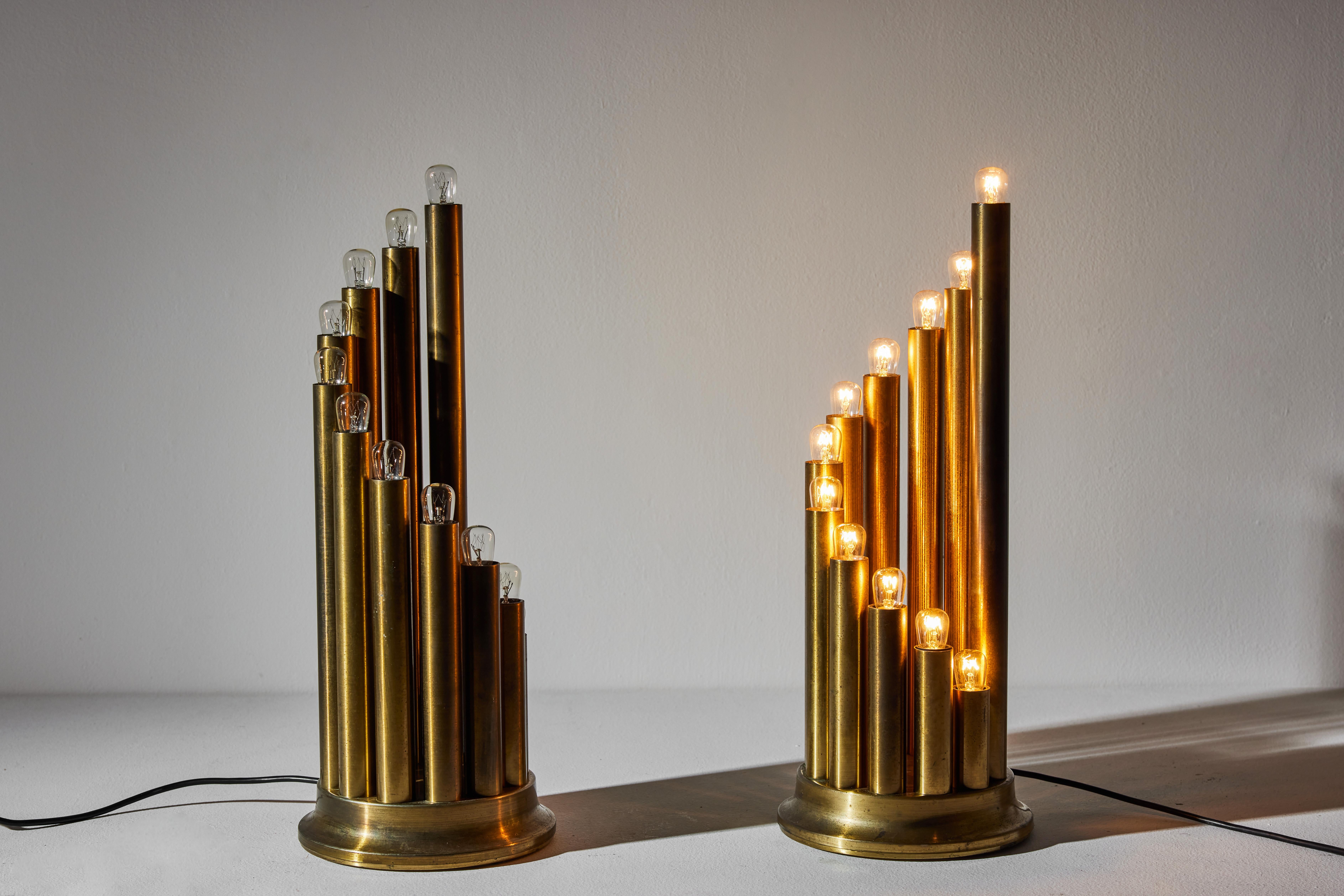 italien Paire de lampes de bureau par Reggiani en vente