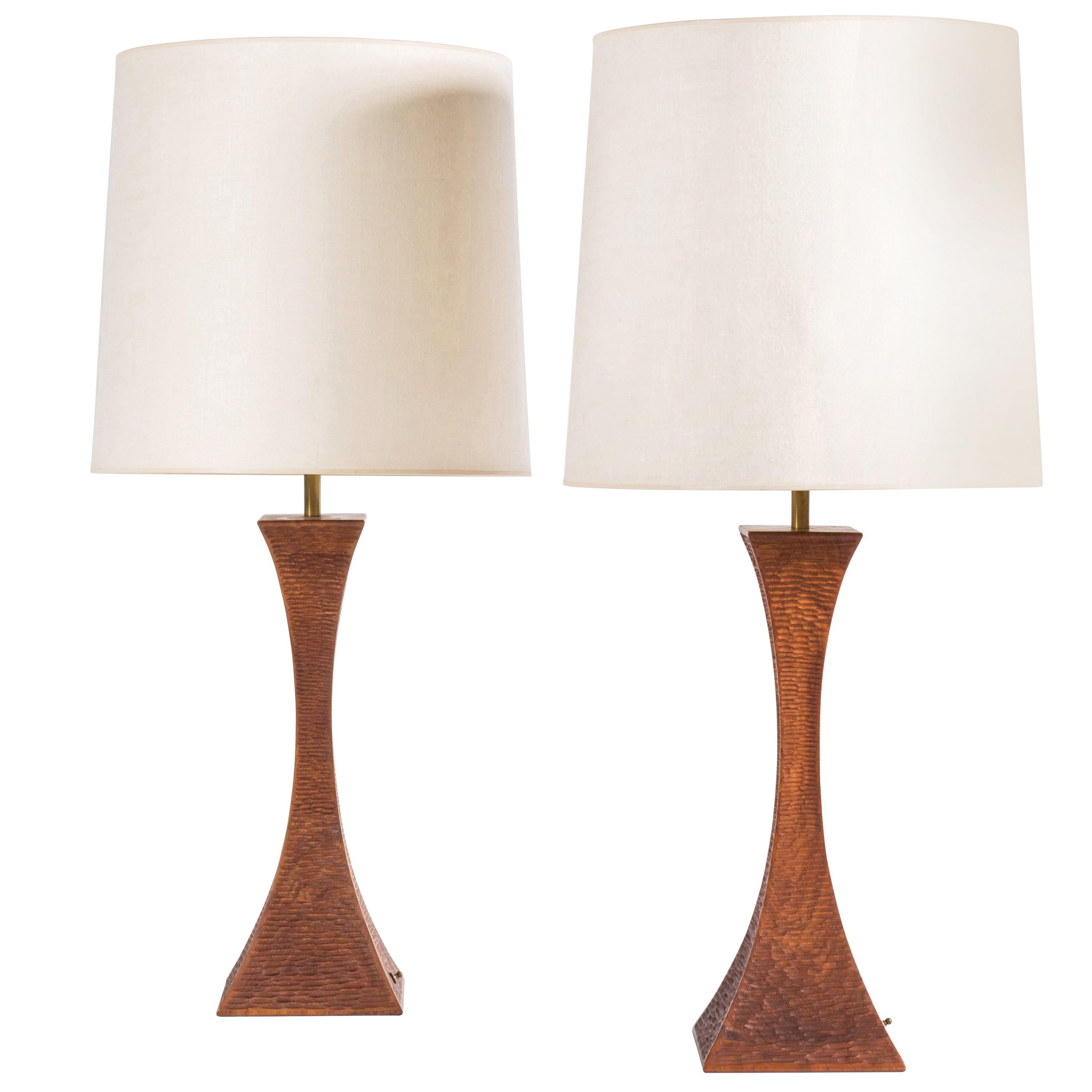 Pair of Table Lamps by Robert Whitley