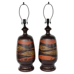 Vintage Pair of Table Lamps by Royal Haegar
