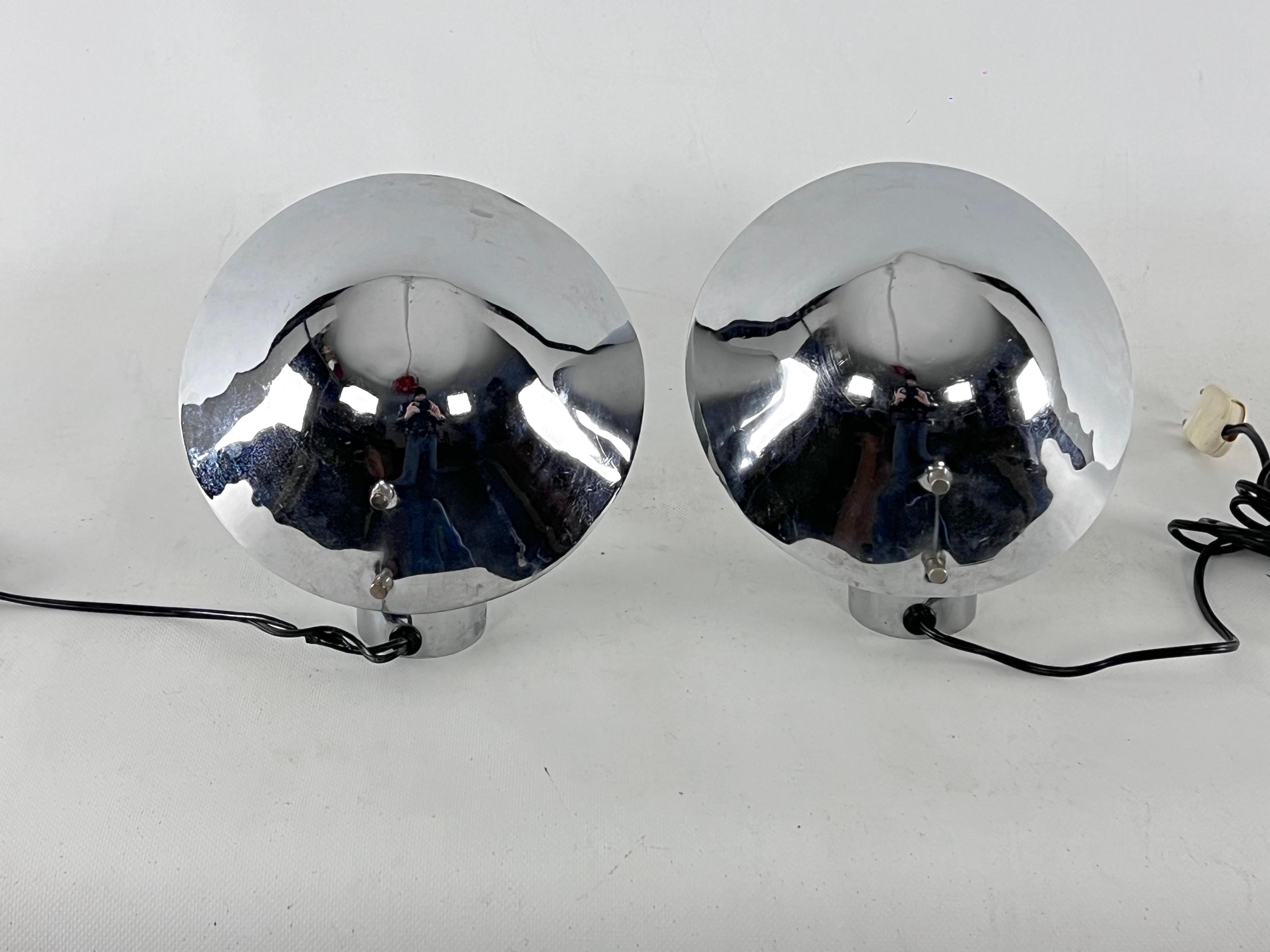 Paar von  Tischlampen von Sergio Mazza und Giuliana Gramigna für Quattrifolio, 70er-Jahre im Angebot 3