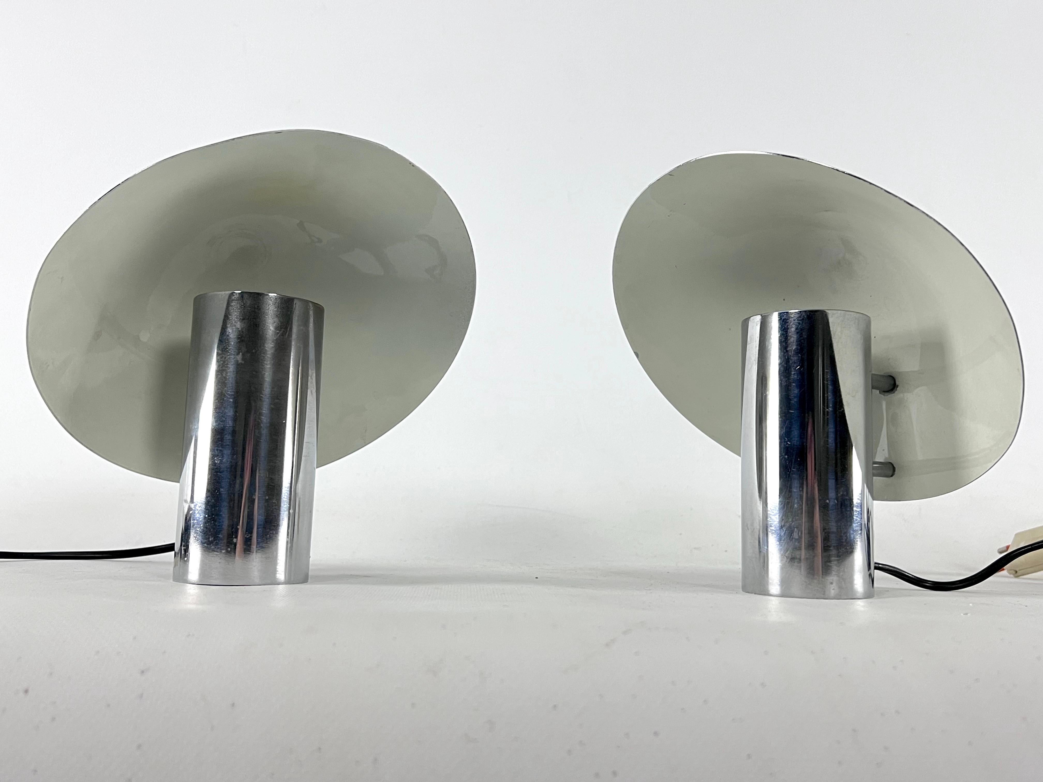 Pair of Table Lamps by Sergio Mazza and Giuliana Gramigna for Quattrifolio 1970s For Sale 4